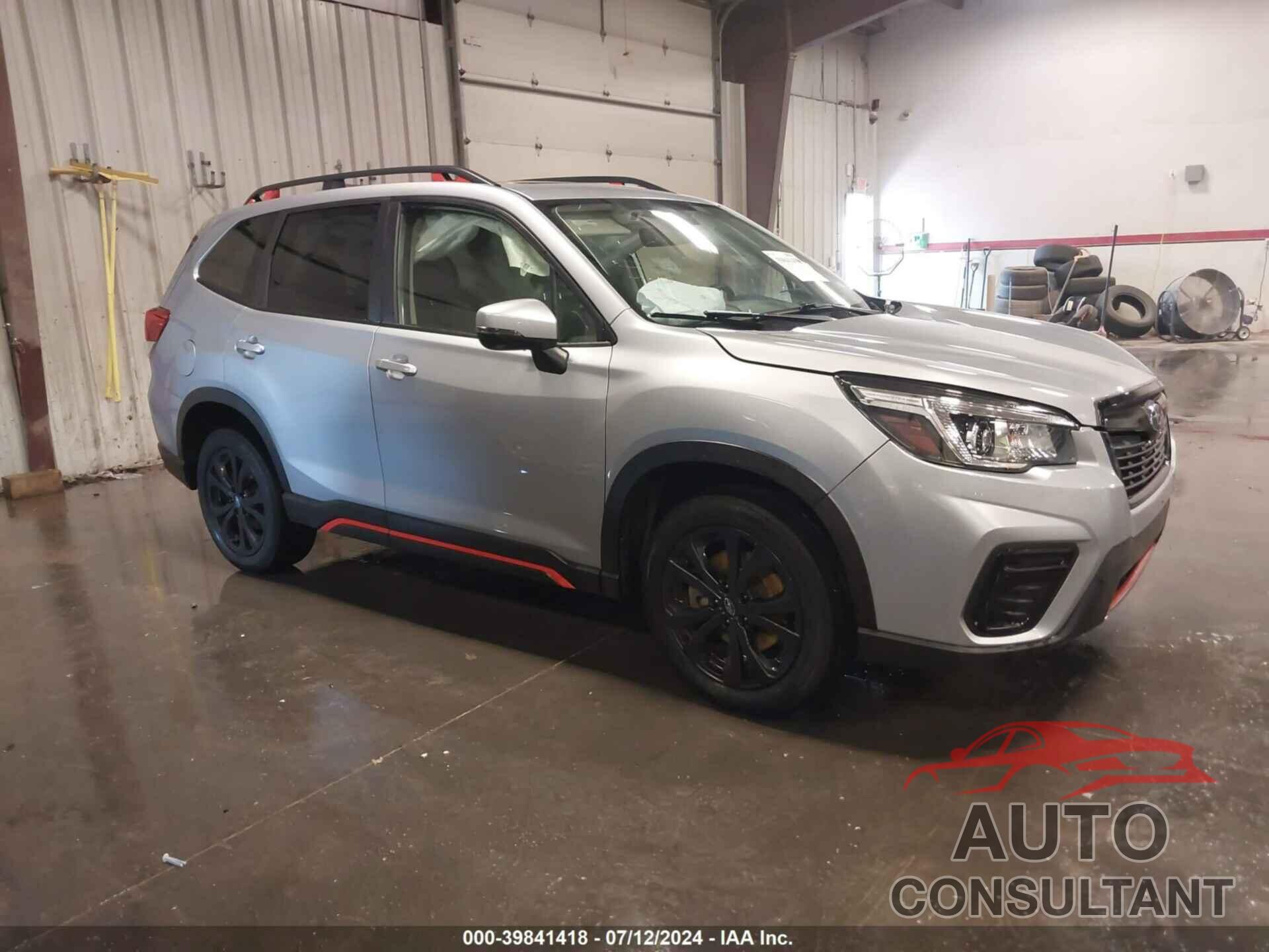 SUBARU FORESTER 2019 - JF2SKAPC9KH512161