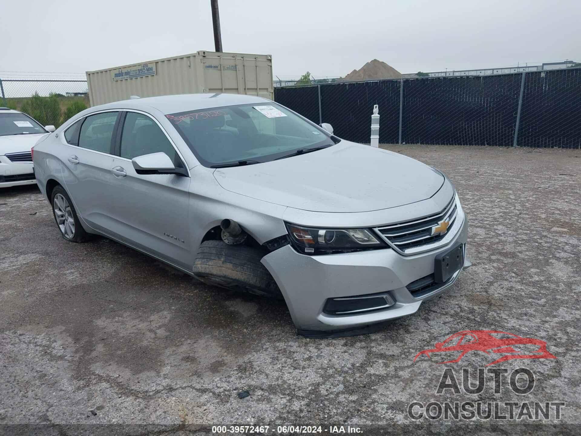 CHEVROLET IMPALA 2016 - 2G1115S33G9189998