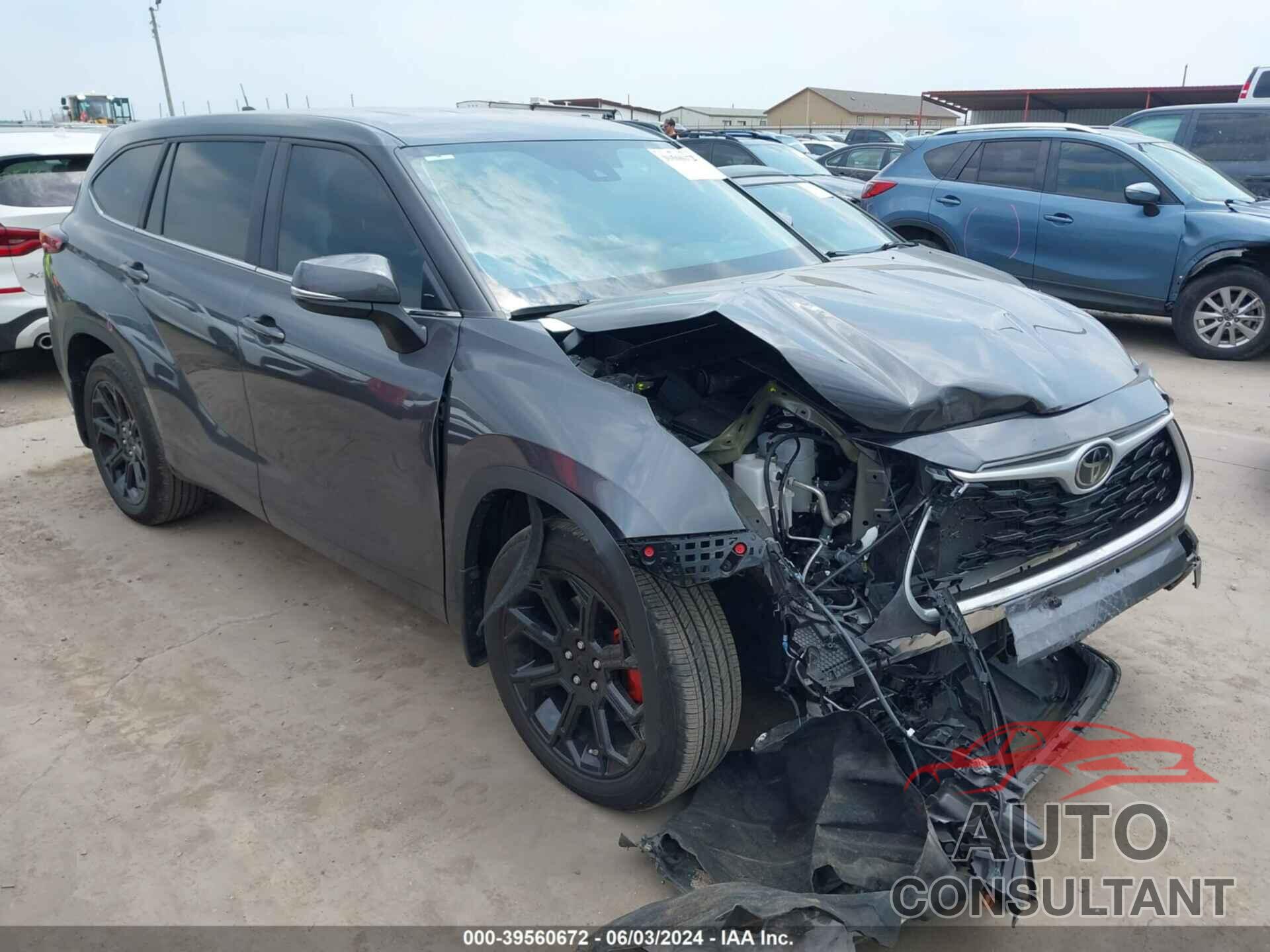 TOYOTA HIGHLANDER 2023 - 5TDKDRAH5PS524502