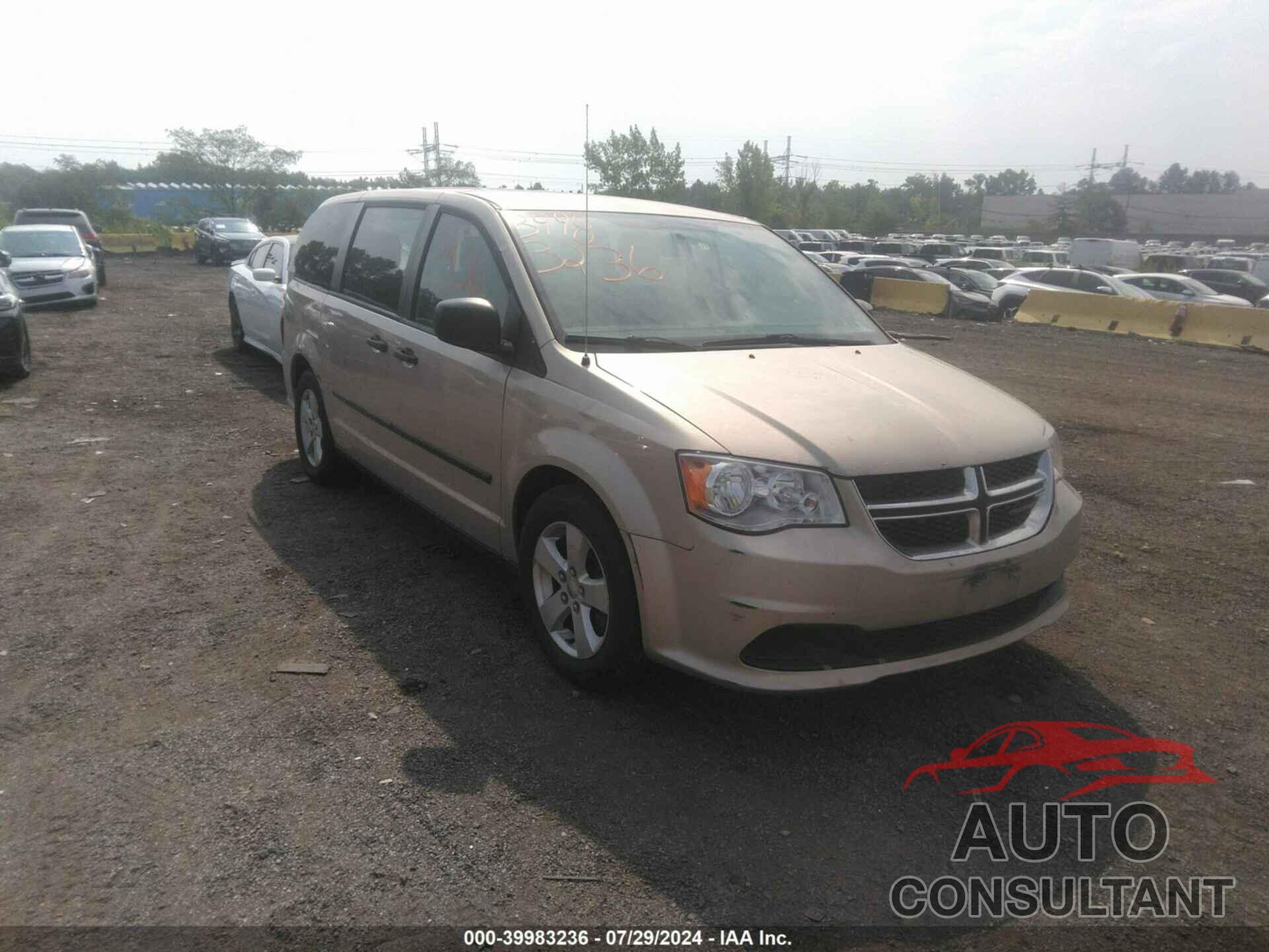 DODGE GRAND CARAVAN 2016 - 2C4RDGBG7GR220153