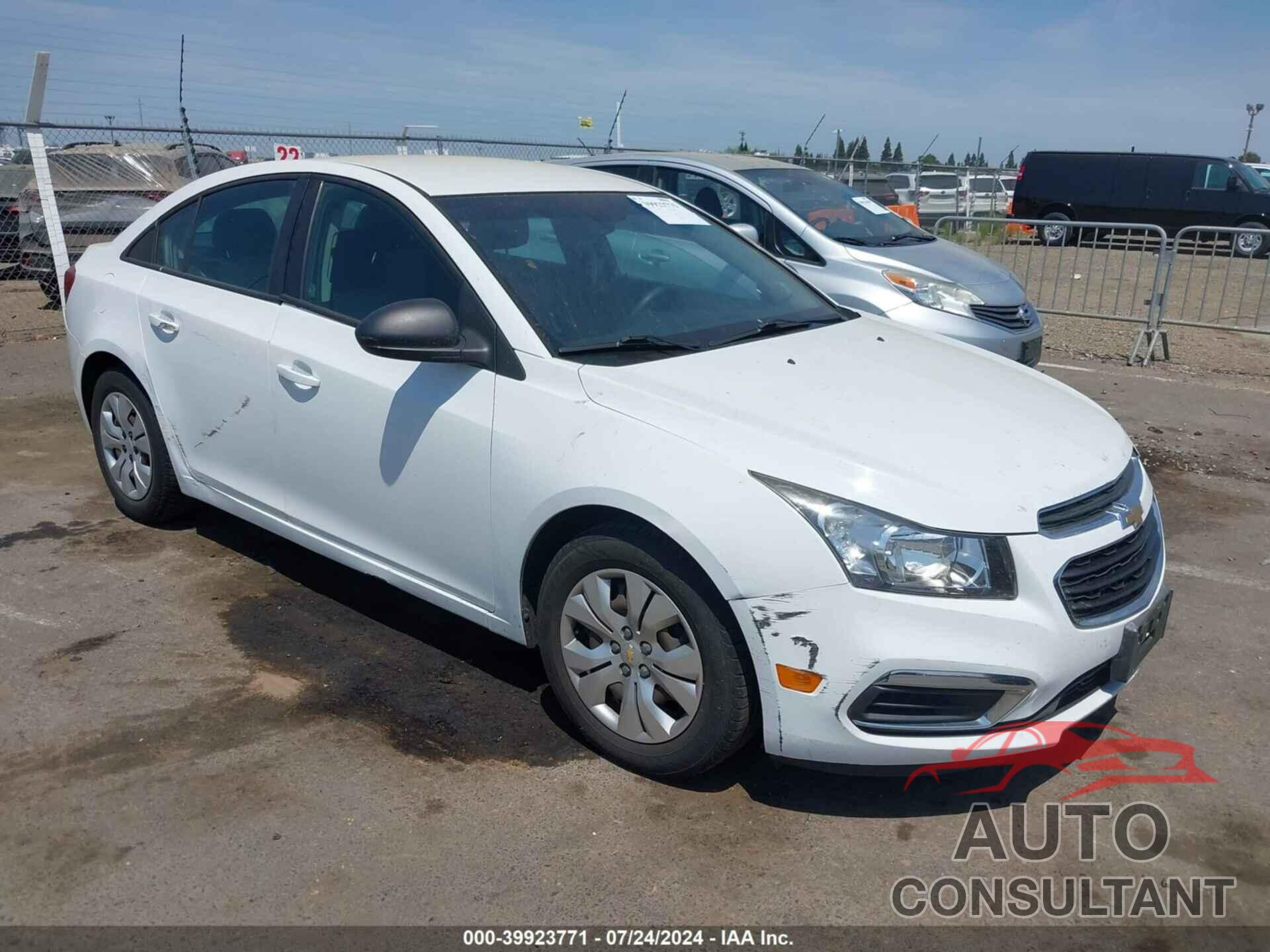 CHEVROLET CRUZE LIMITED 2016 - 1G1PC5SH1G7219324