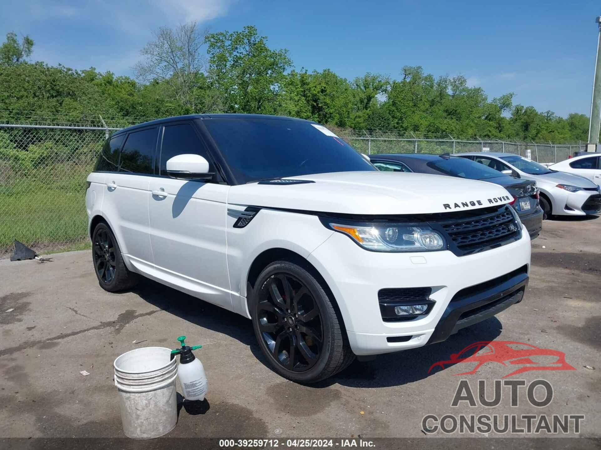 LAND ROVER RANGE ROVER SPORT 2016 - SALWR2PF9GA110063