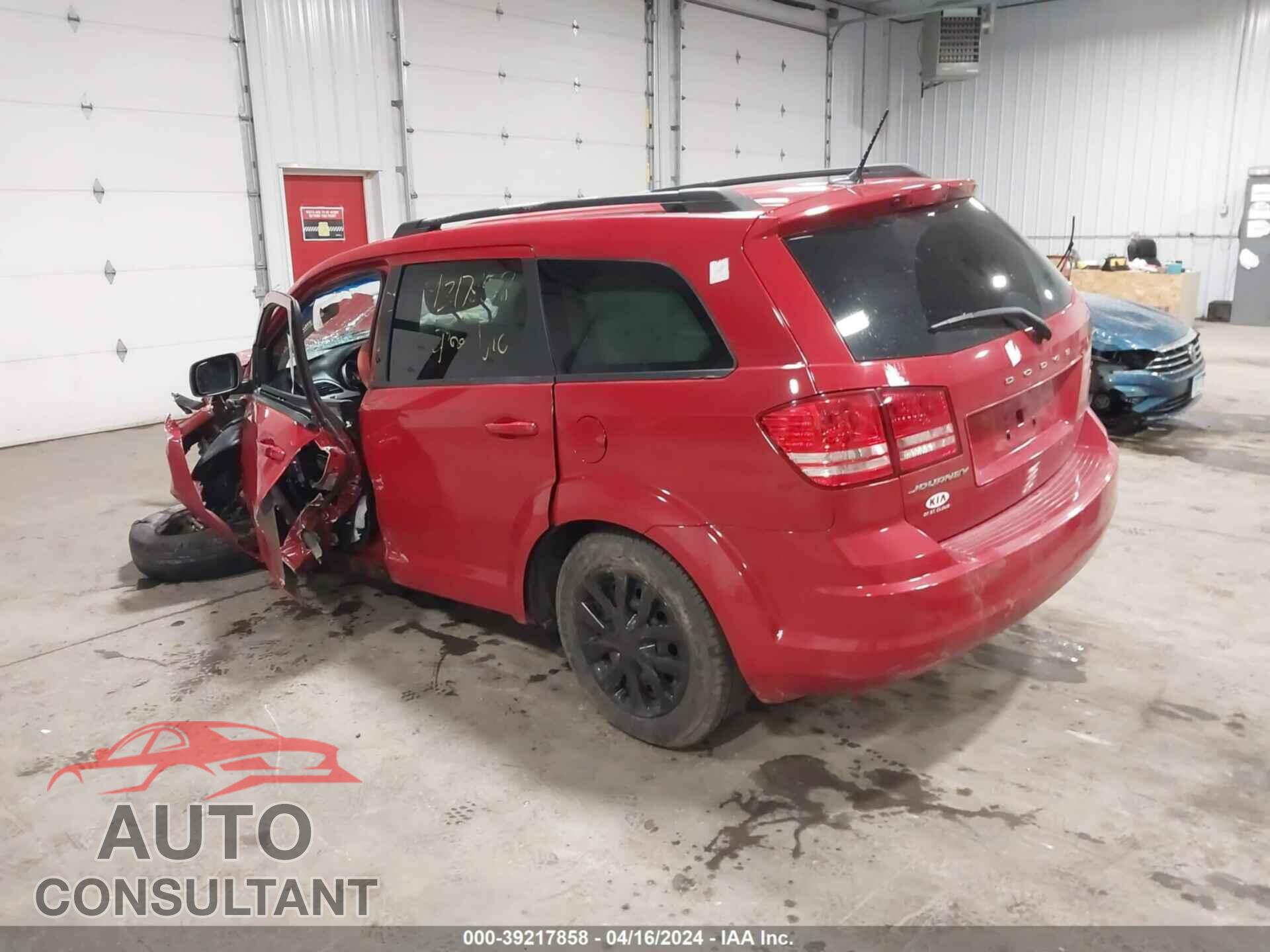 DODGE JOURNEY 2017 - 3C4PDCAB2HT630105