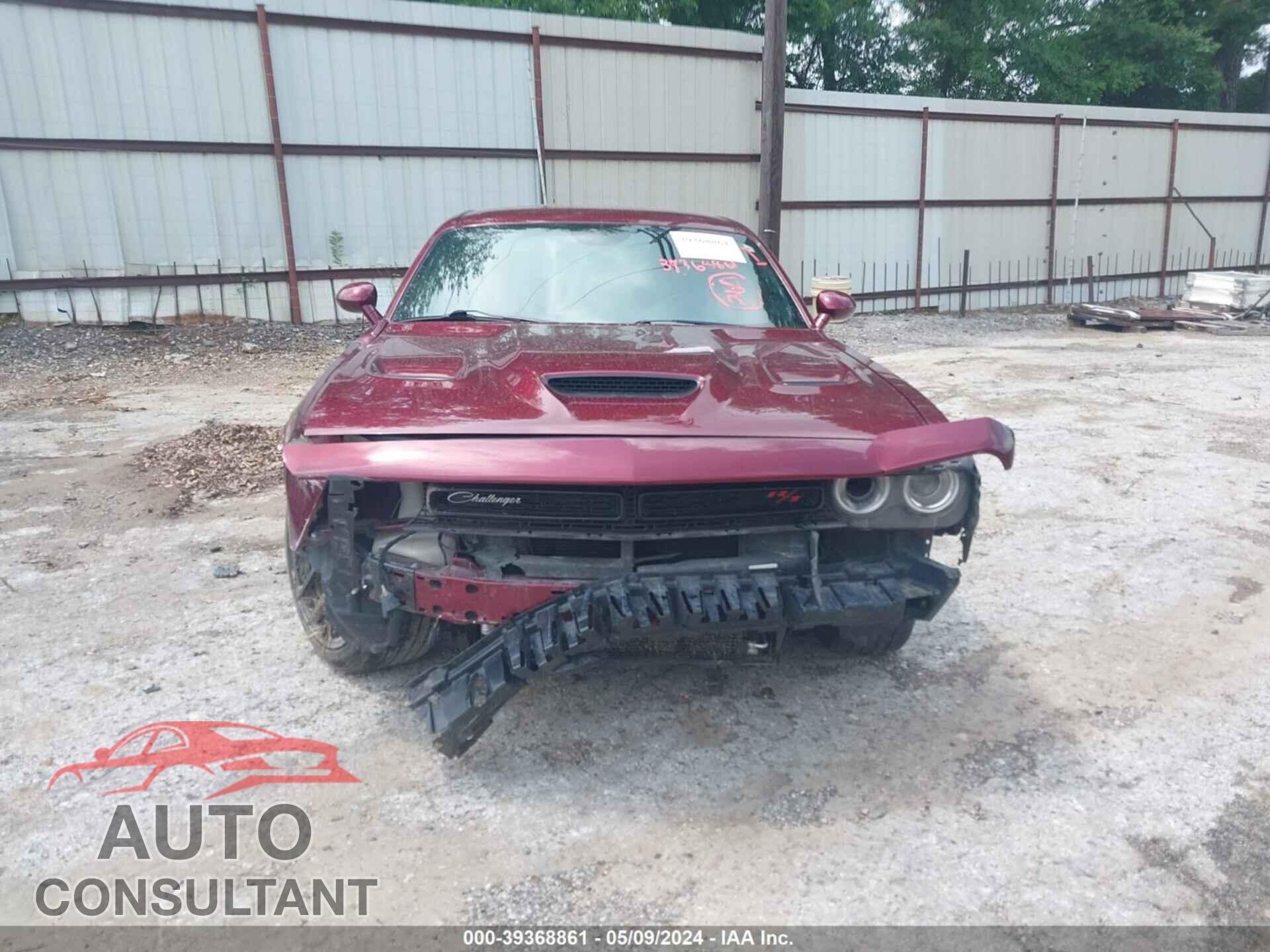 DODGE CHALLENGER 2019 - 2C3CDZFJ9KH687858
