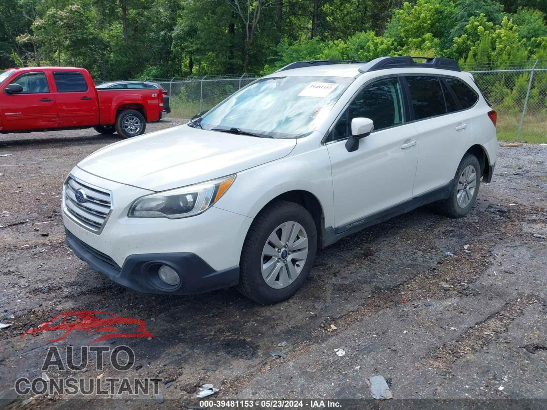 SUBARU OUTBACK 2016 - 4S4BSBFC2G3242860