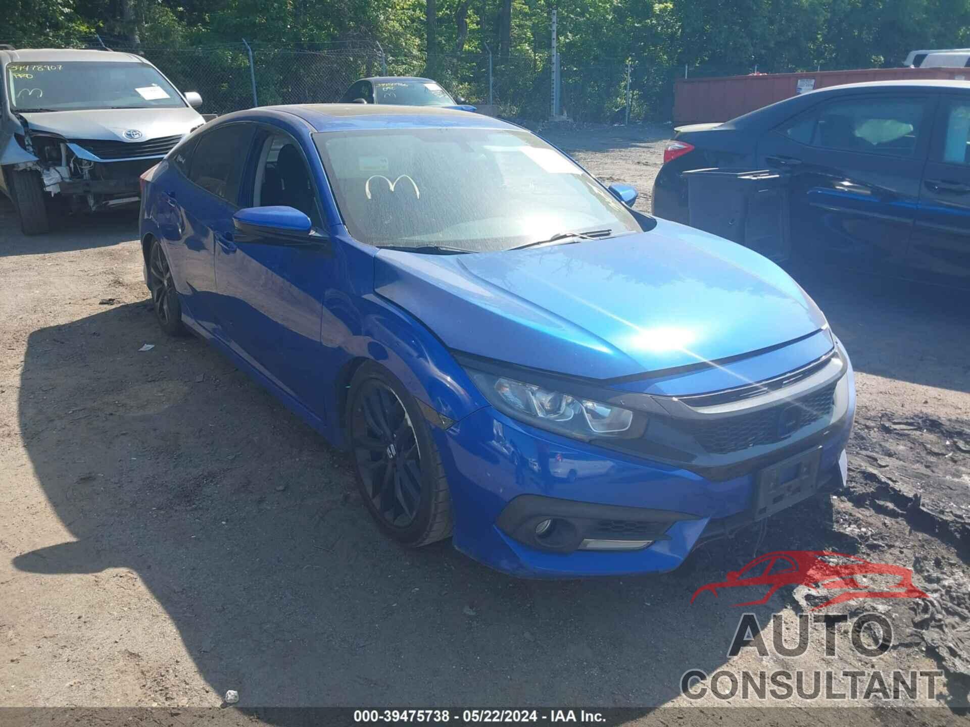 HONDA CIVIC 2017 - 2HGFC2F76HH550877