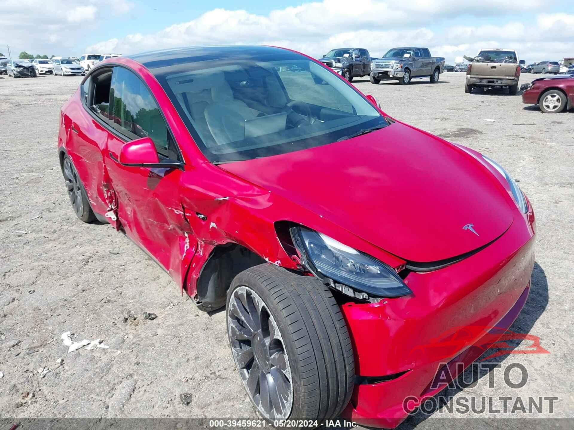 TESLA MODEL Y 2022 - 7SAYGDEF6NF316937