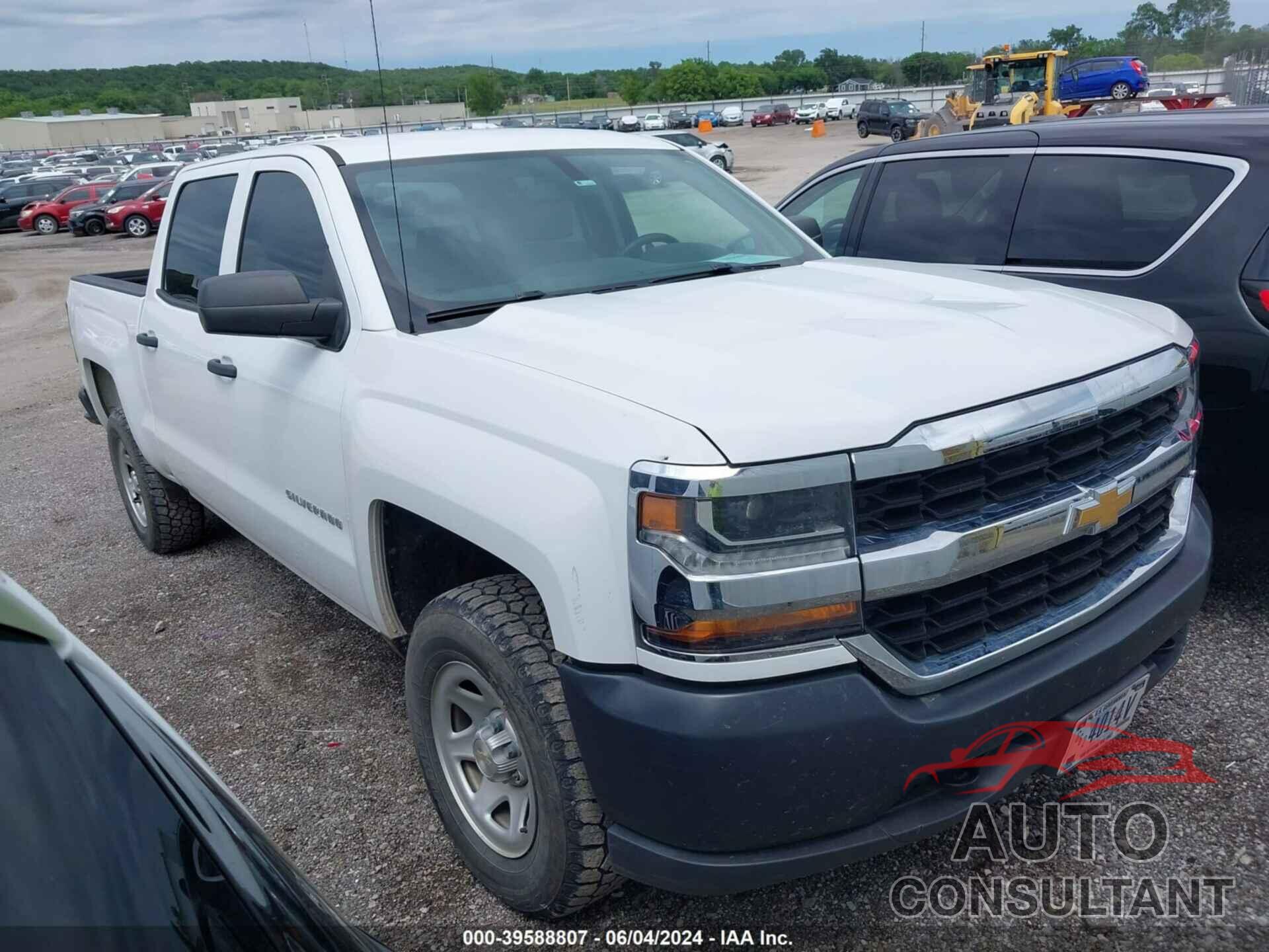 CHEVROLET SILVERADO 1500 2018 - 3GCUKNEC5JG429661