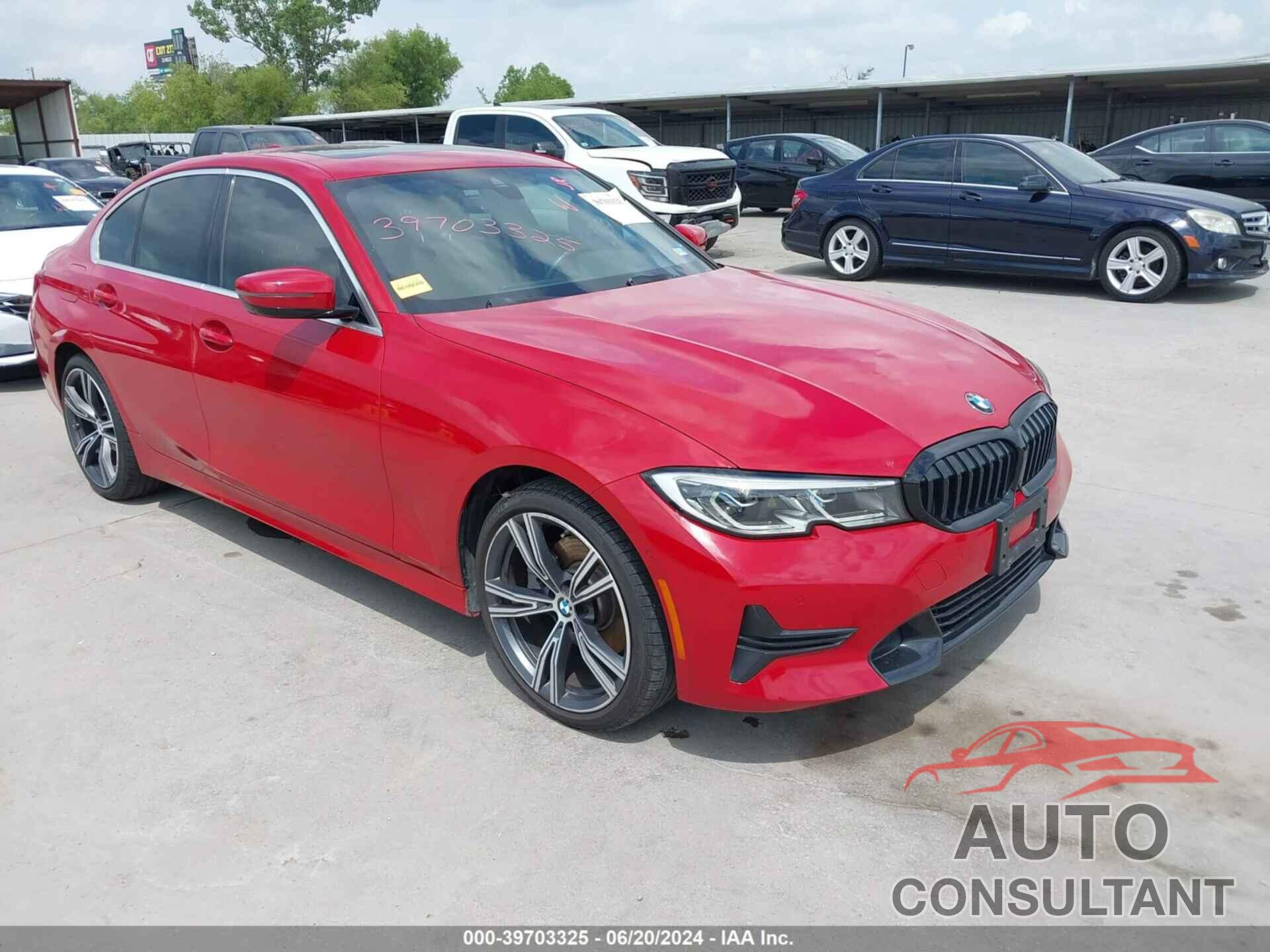 BMW 330I 2021 - 3MW5R1J03M8B48118