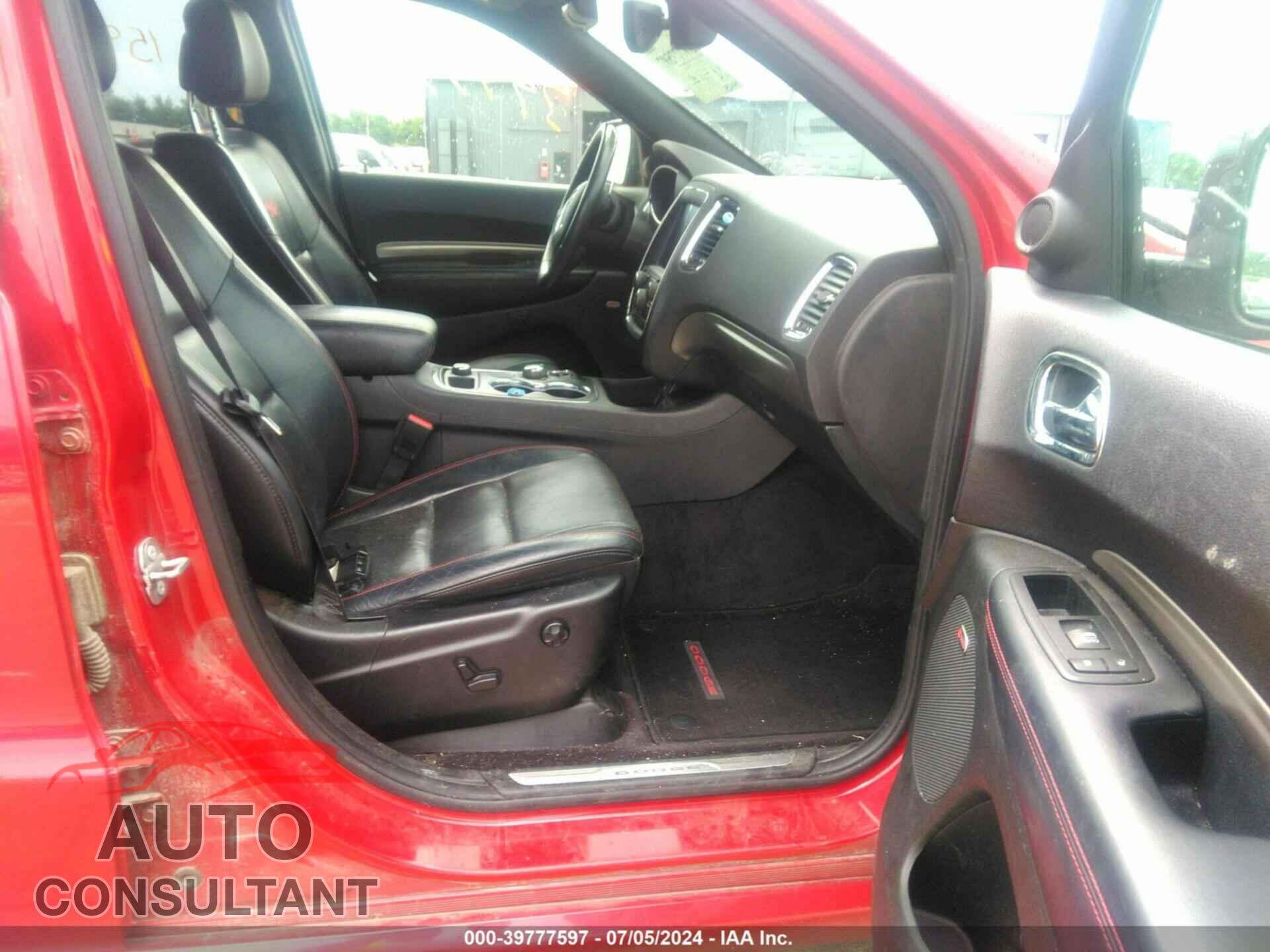 DODGE DURANGO 2017 - 1C4SDJCT7HC615440