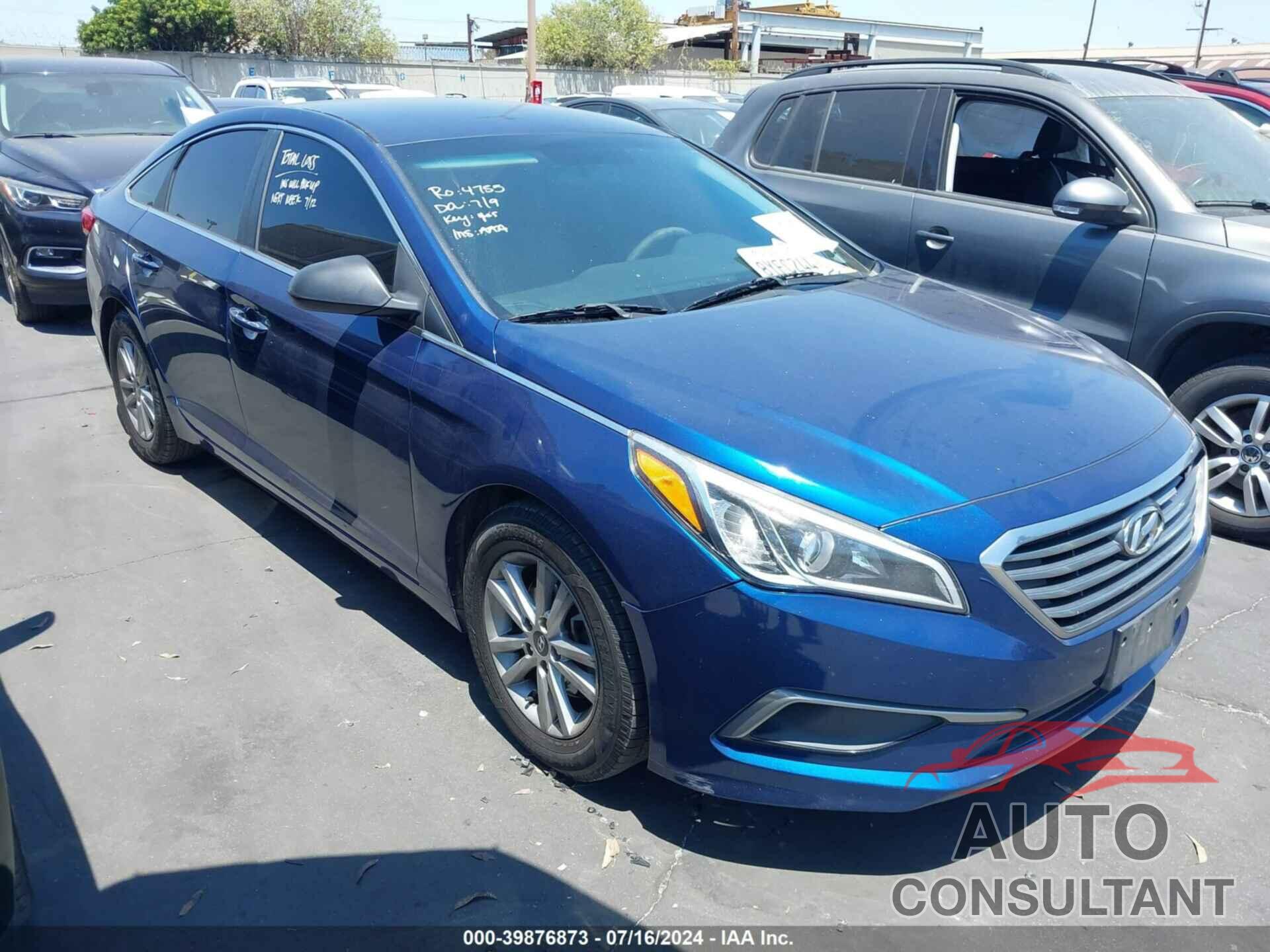 HYUNDAI SONATA 2016 - 5NPE24AF7GH358767