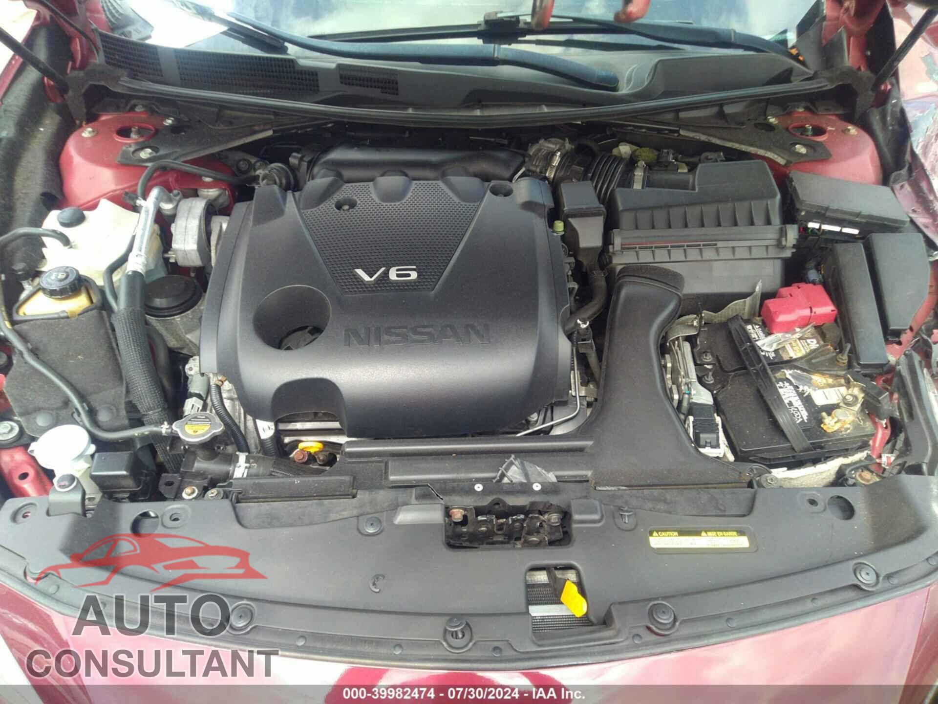 NISSAN MAXIMA 2017 - 1N4AA6AP1HC384354