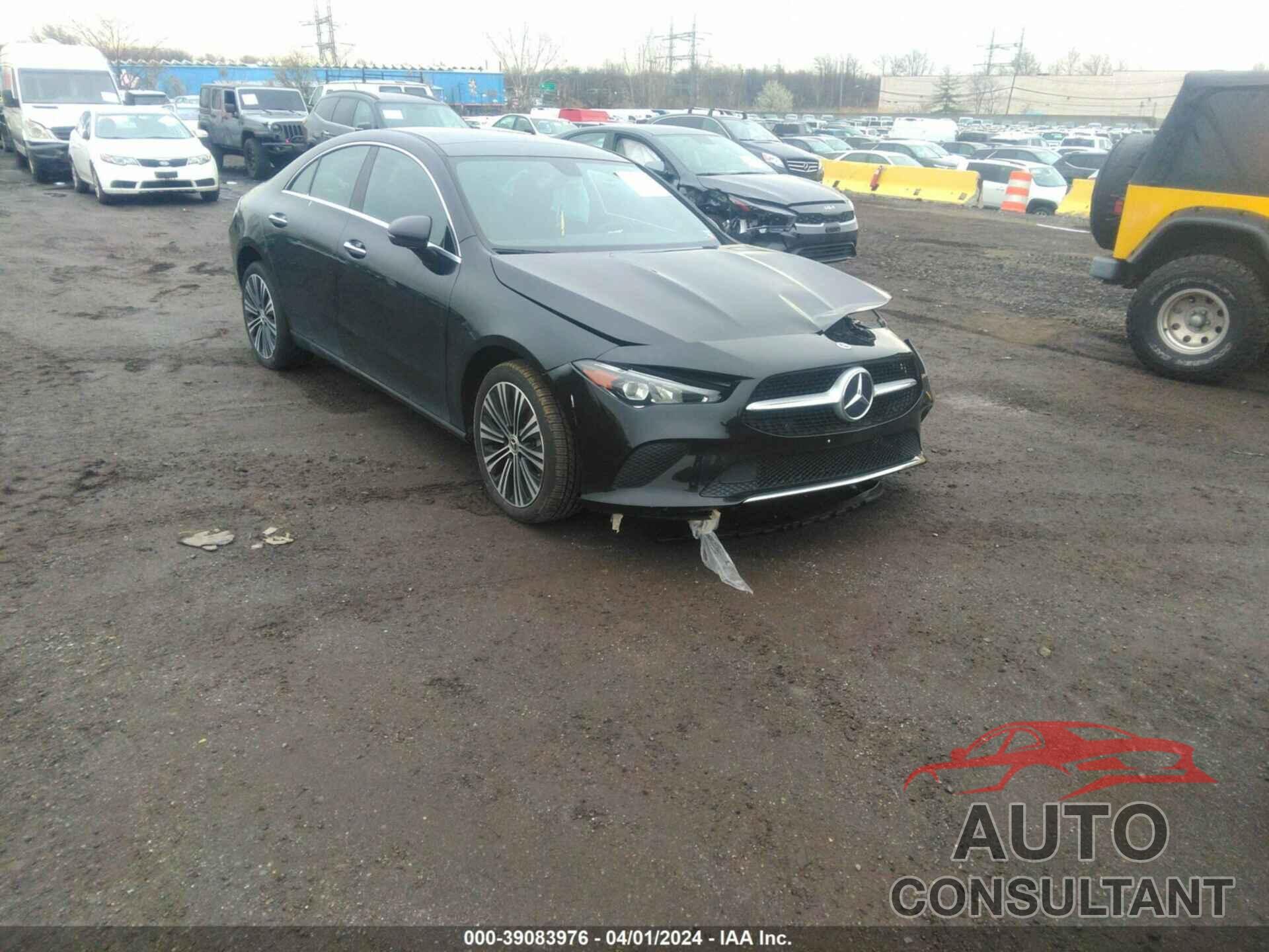 MERCEDES-BENZ CLA 250 COUPE 2023 - W1K5J4HB4PN408777