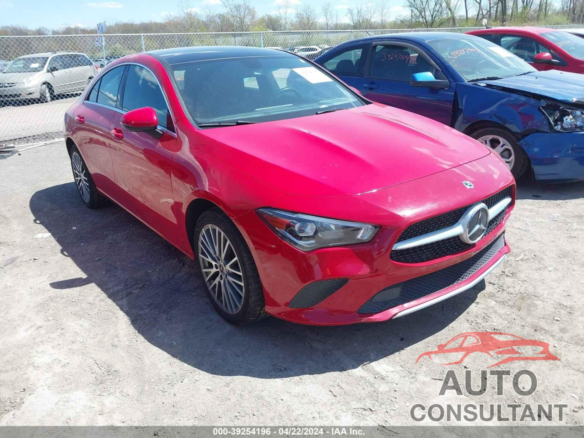 MERCEDES-BENZ CLA 250 2020 - WDD5J4HB5LN043424