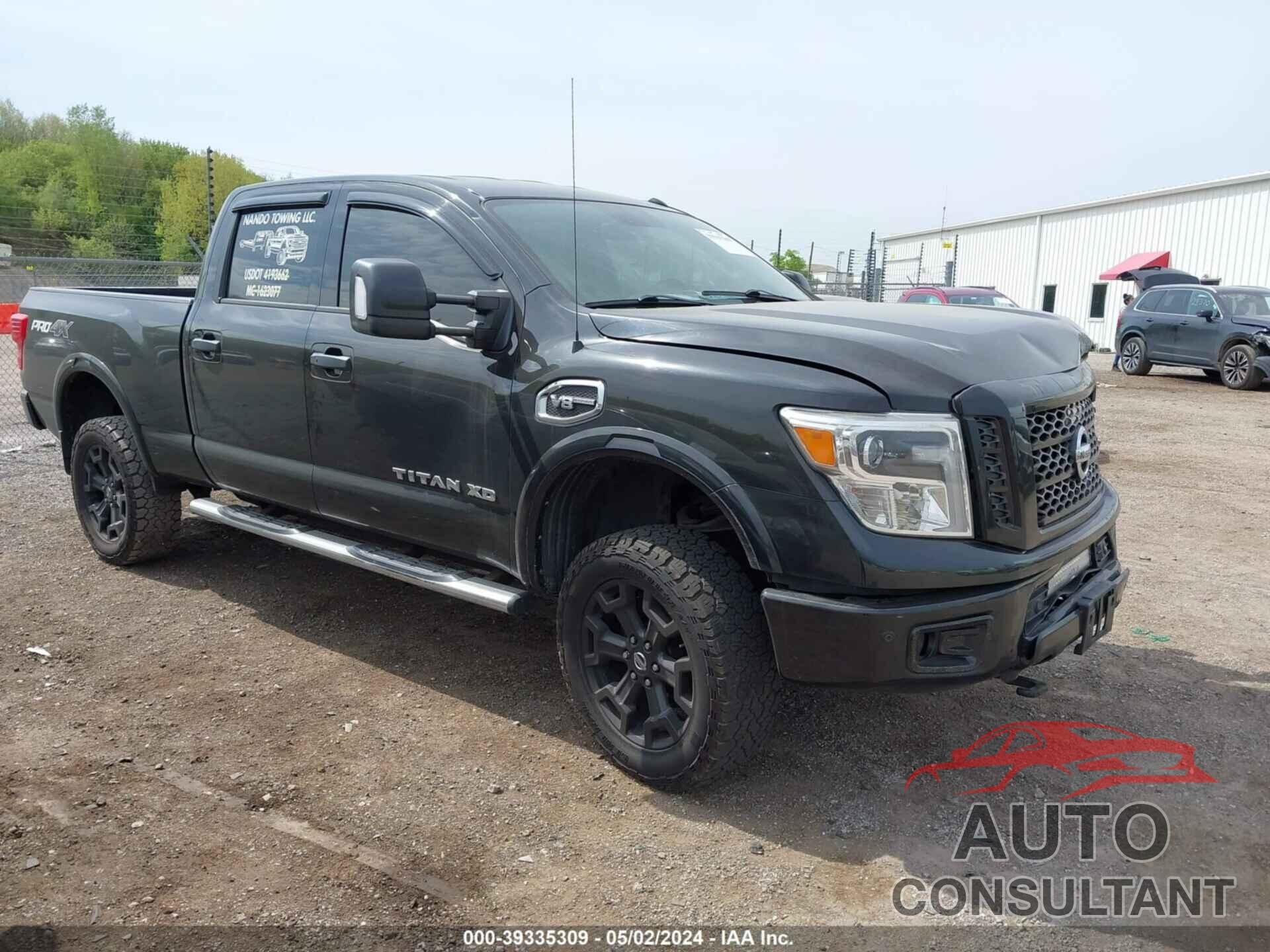 NISSAN TITAN XD 2017 - 1N6AA1F45HN508848