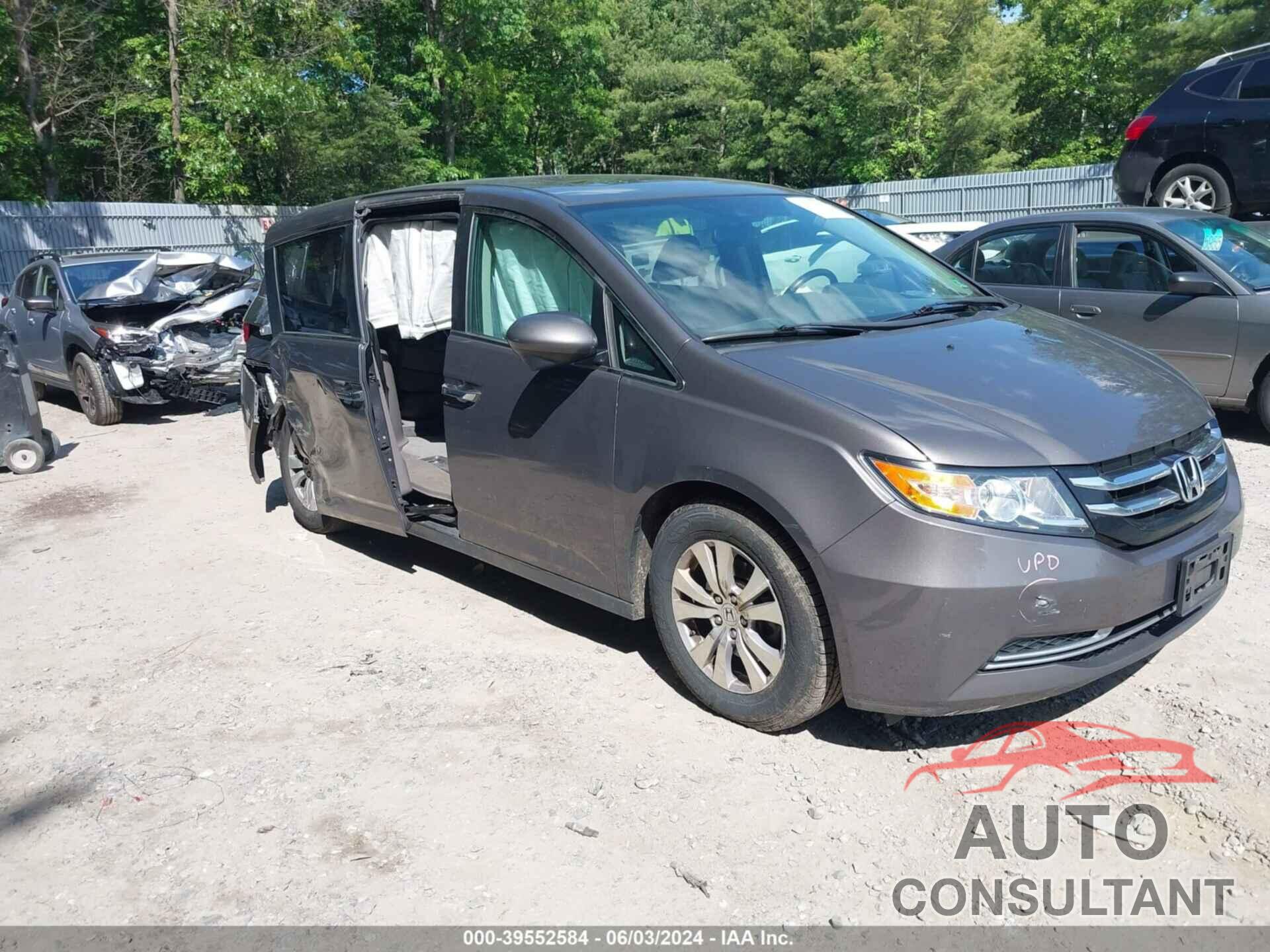 HONDA ODYSSEY 2016 - 5FNRL5H62GB169825