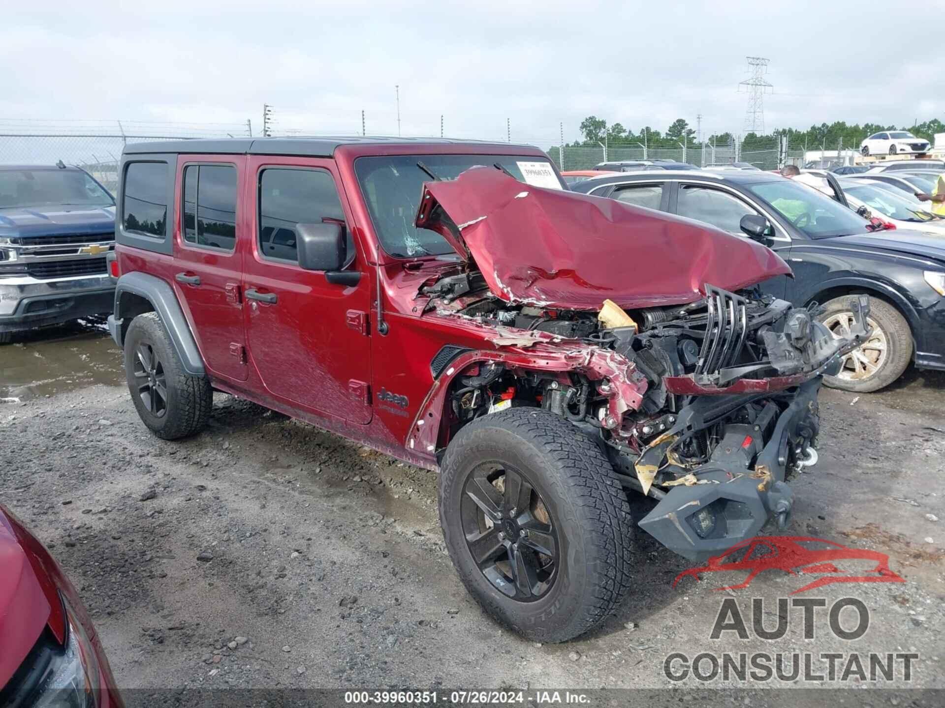 JEEP WRANGLER UNLIMITED 2021 - 1C4HJXDN9MW679591