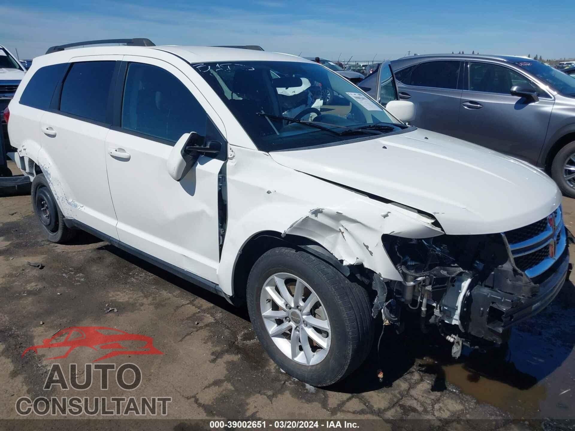 DODGE JOURNEY 2017 - 3C4PDCBG3HT514647