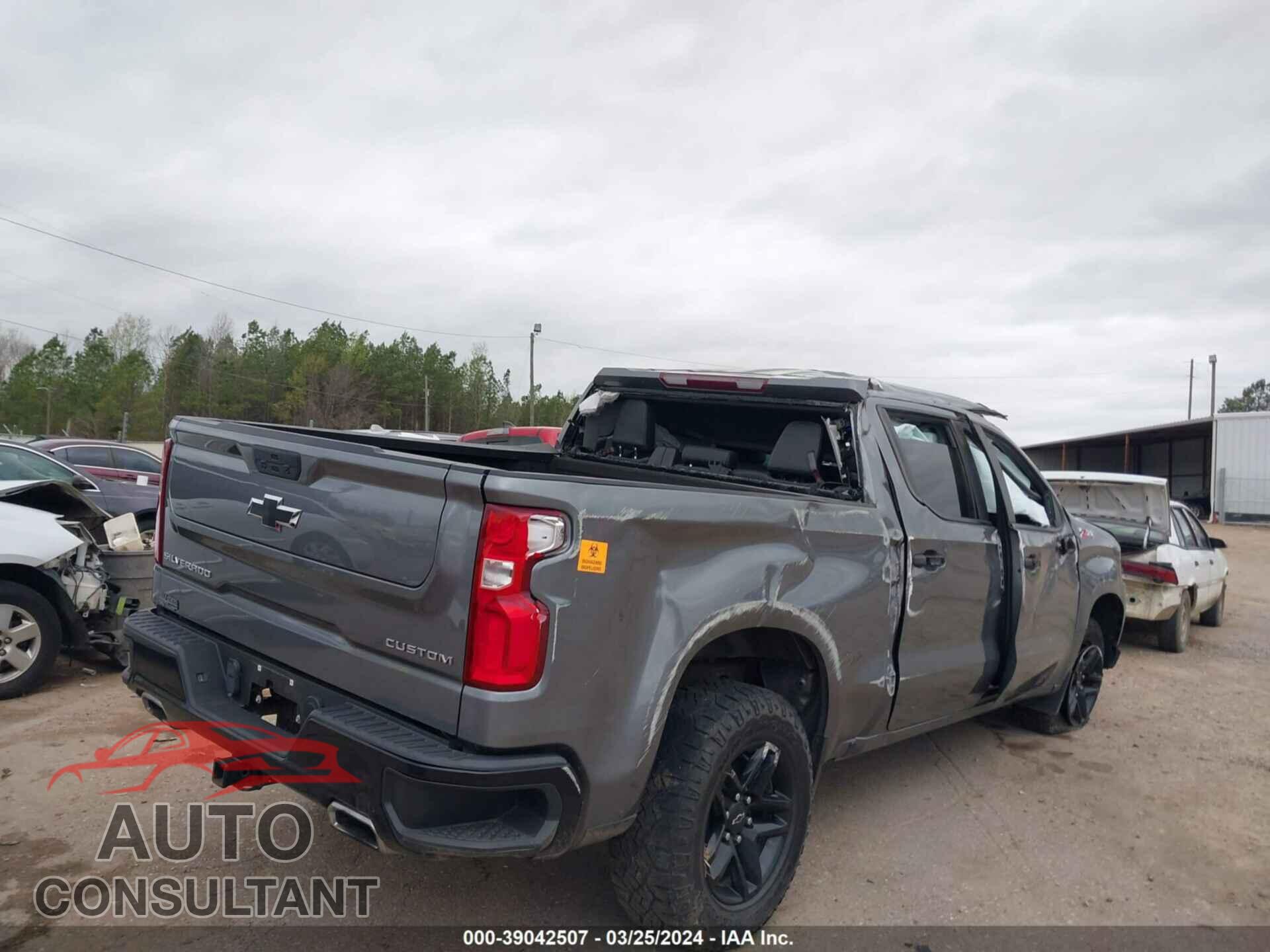 CHEVROLET SILVERADO 2021 - 3GCPYCEF4MG340923