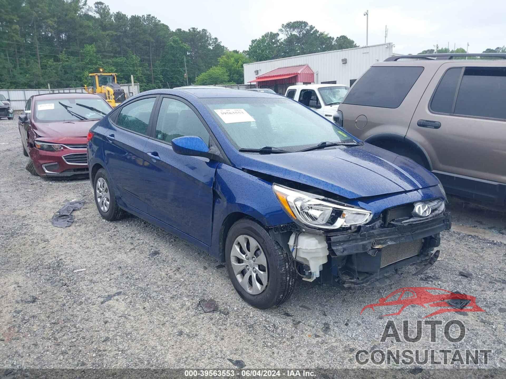 HYUNDAI ACCENT 2017 - KMHCT4AE7HU289965