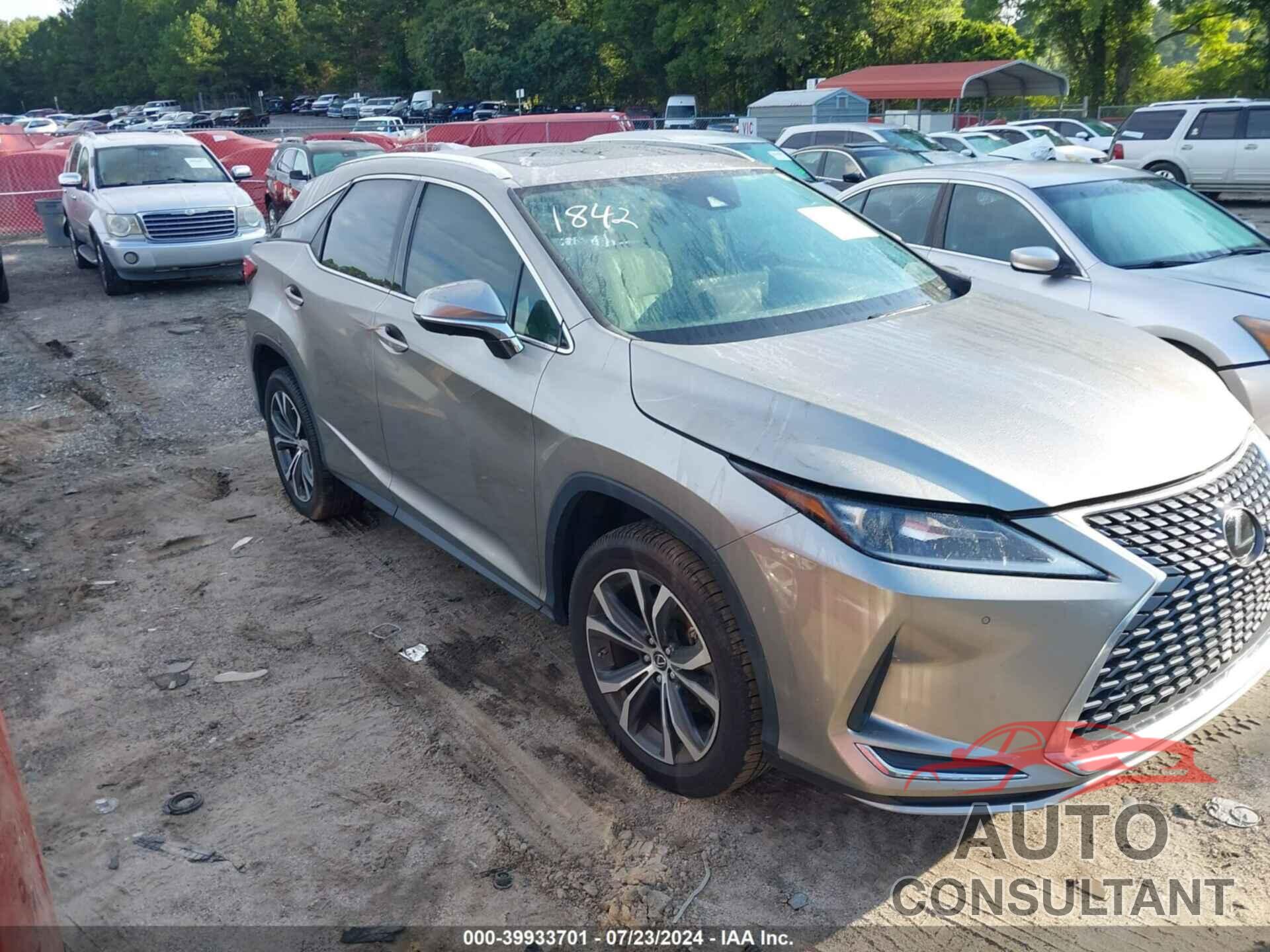 LEXUS RX 350 2022 - 2T2HZMAA0NC221842