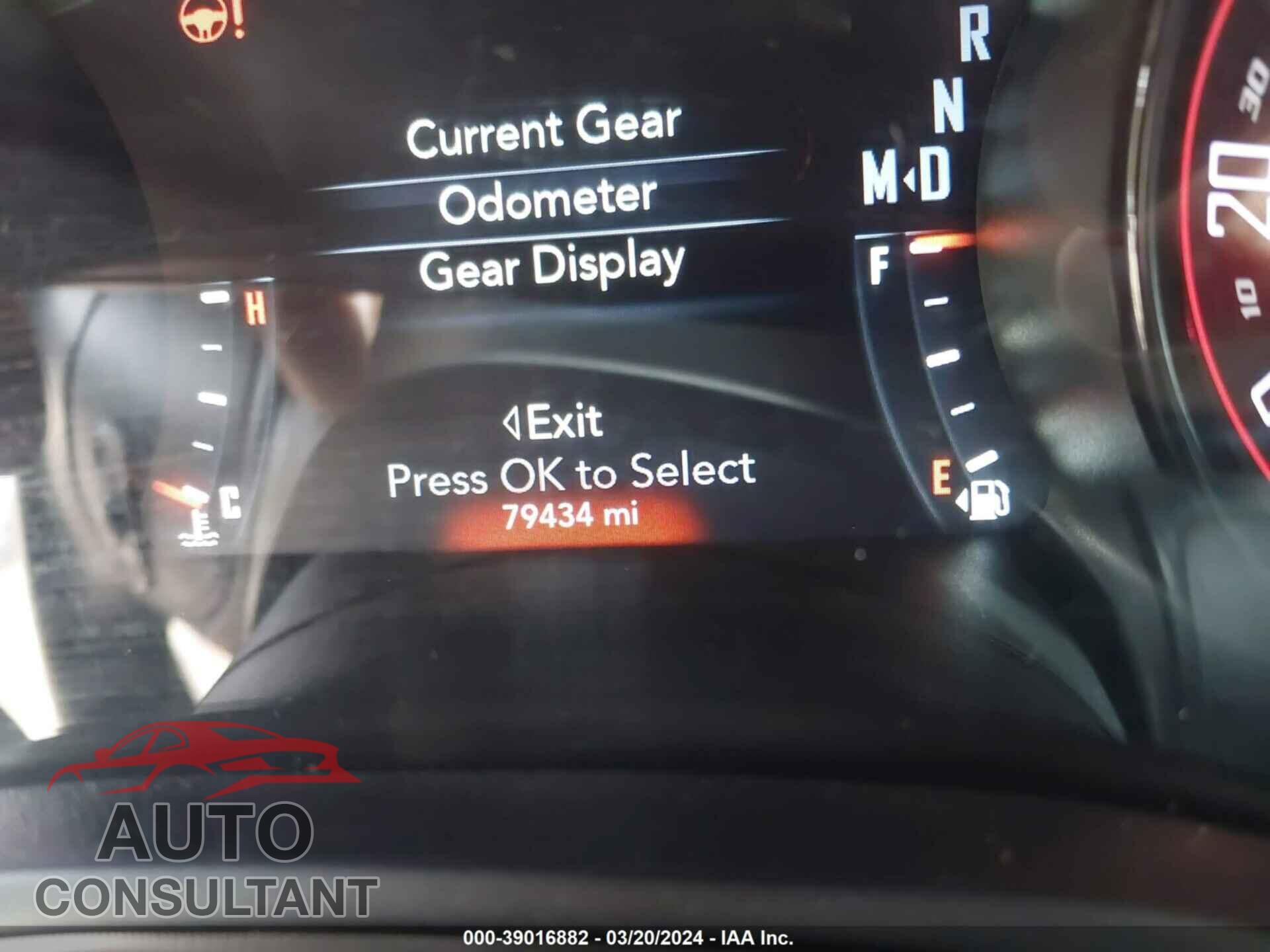 DODGE CHALLENGER 2020 - 2C3CDZAG2LH246747