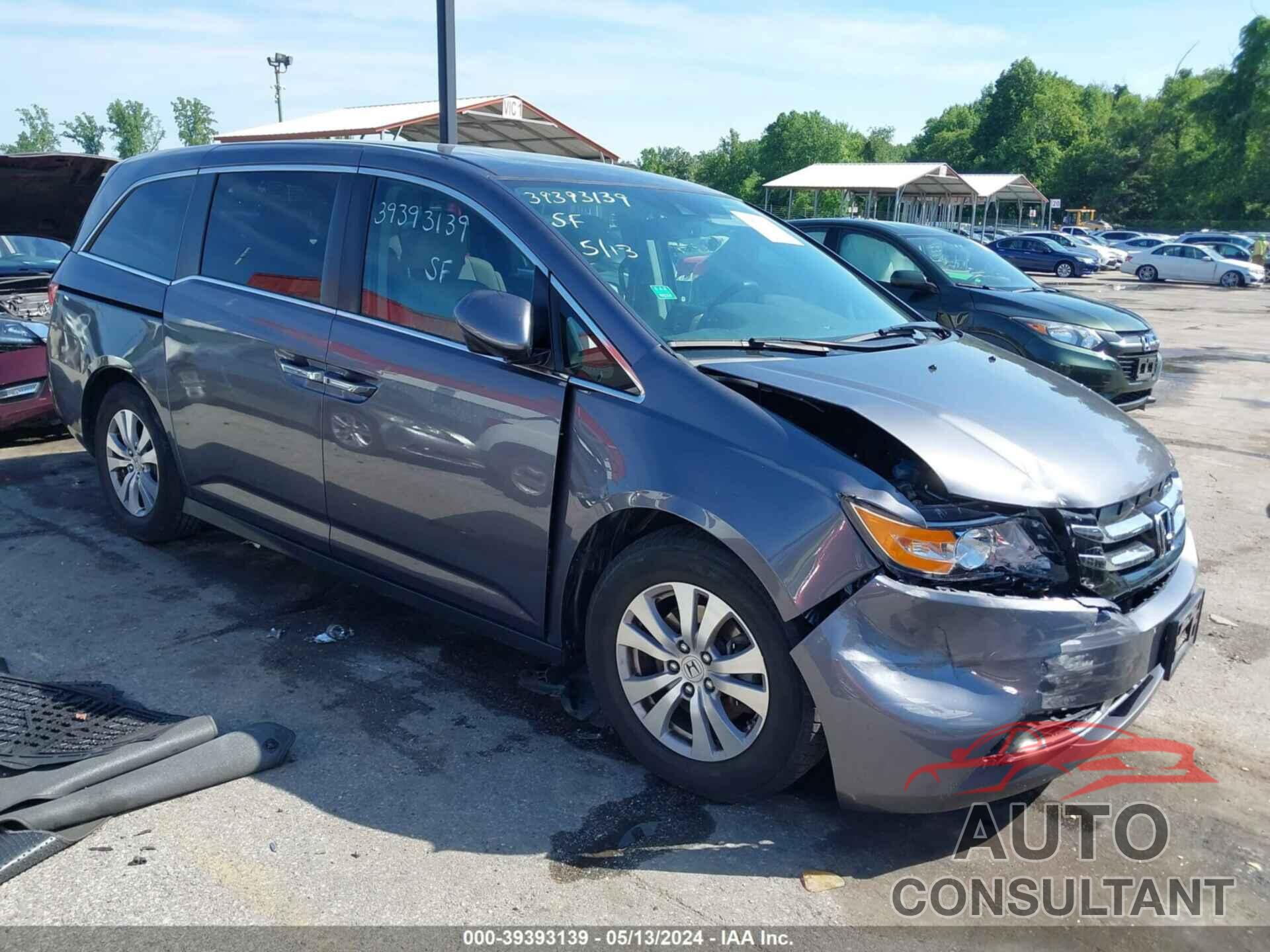 HONDA ODYSSEY 2016 - 5FNRL5H64GB009509