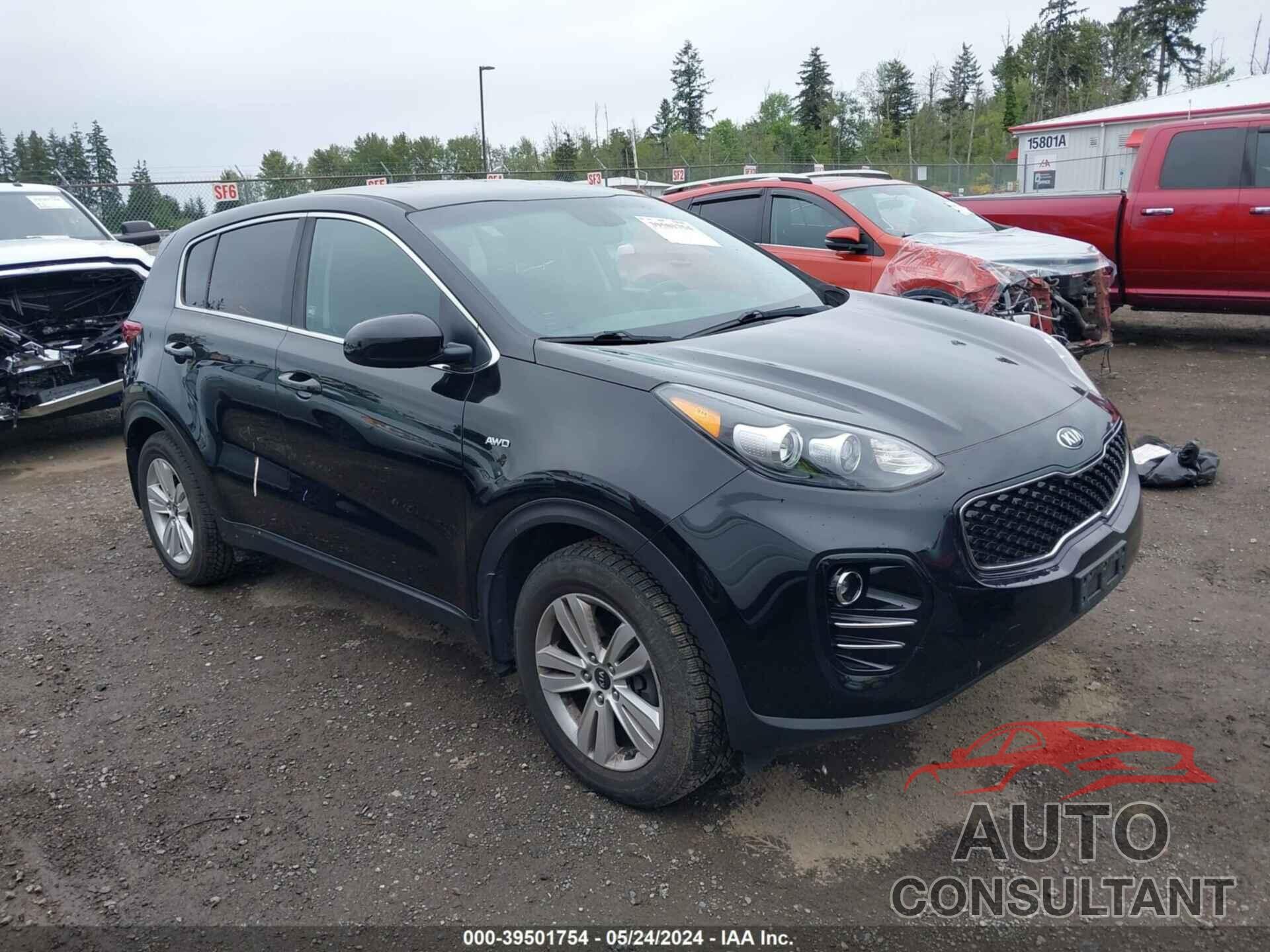 KIA SPORTAGE 2018 - KNDPMCAC5J7436851