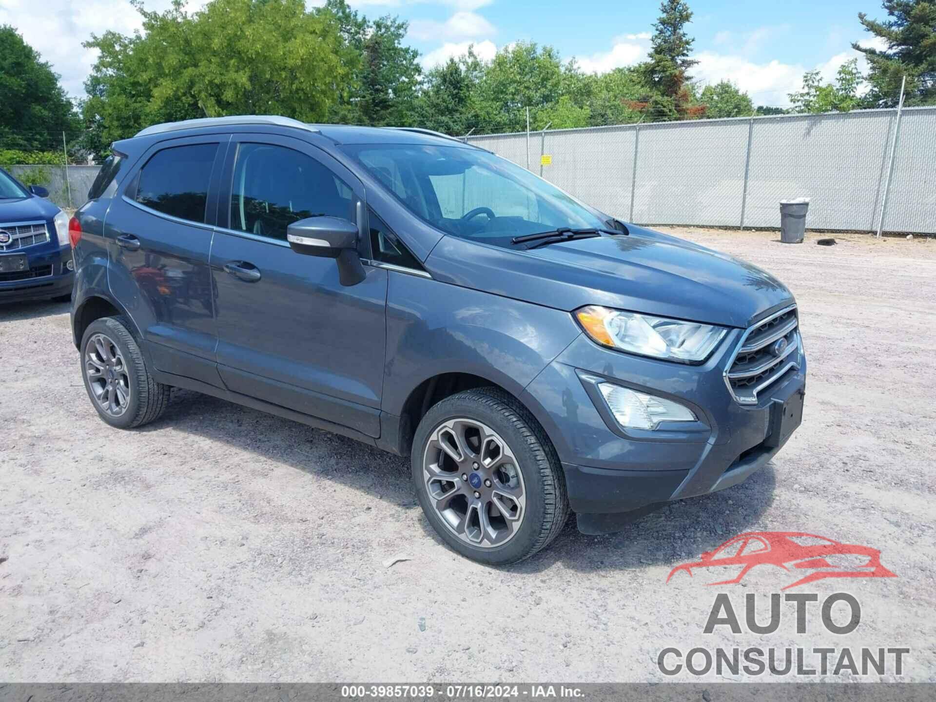 FORD ECOSPORT 2019 - MAJ6S3KL1KC267944