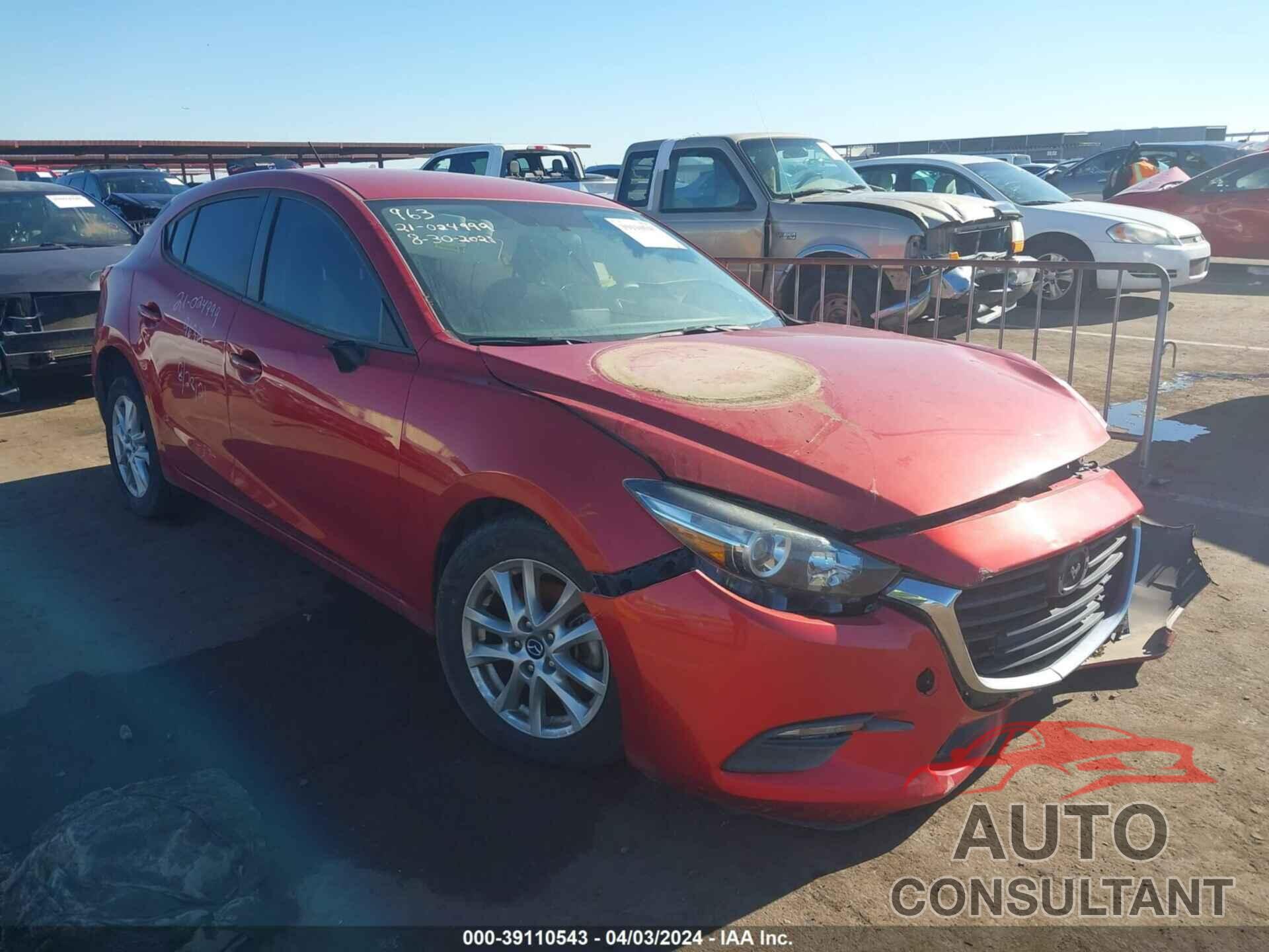 MAZDA MAZDA3 5-DOOR 2017 - 3MZBN1K78HM157873