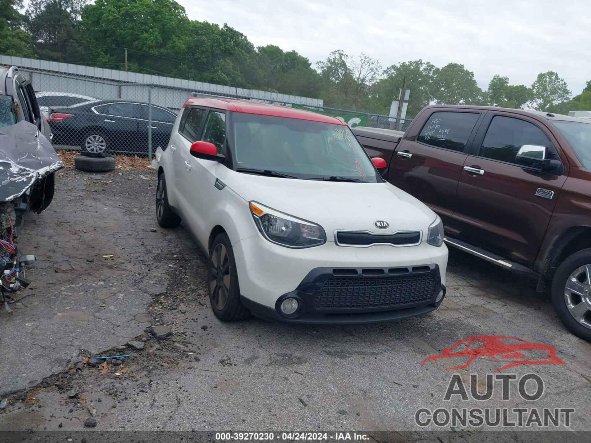 KIA SOUL 2016 - KNDJP3A54G7314229