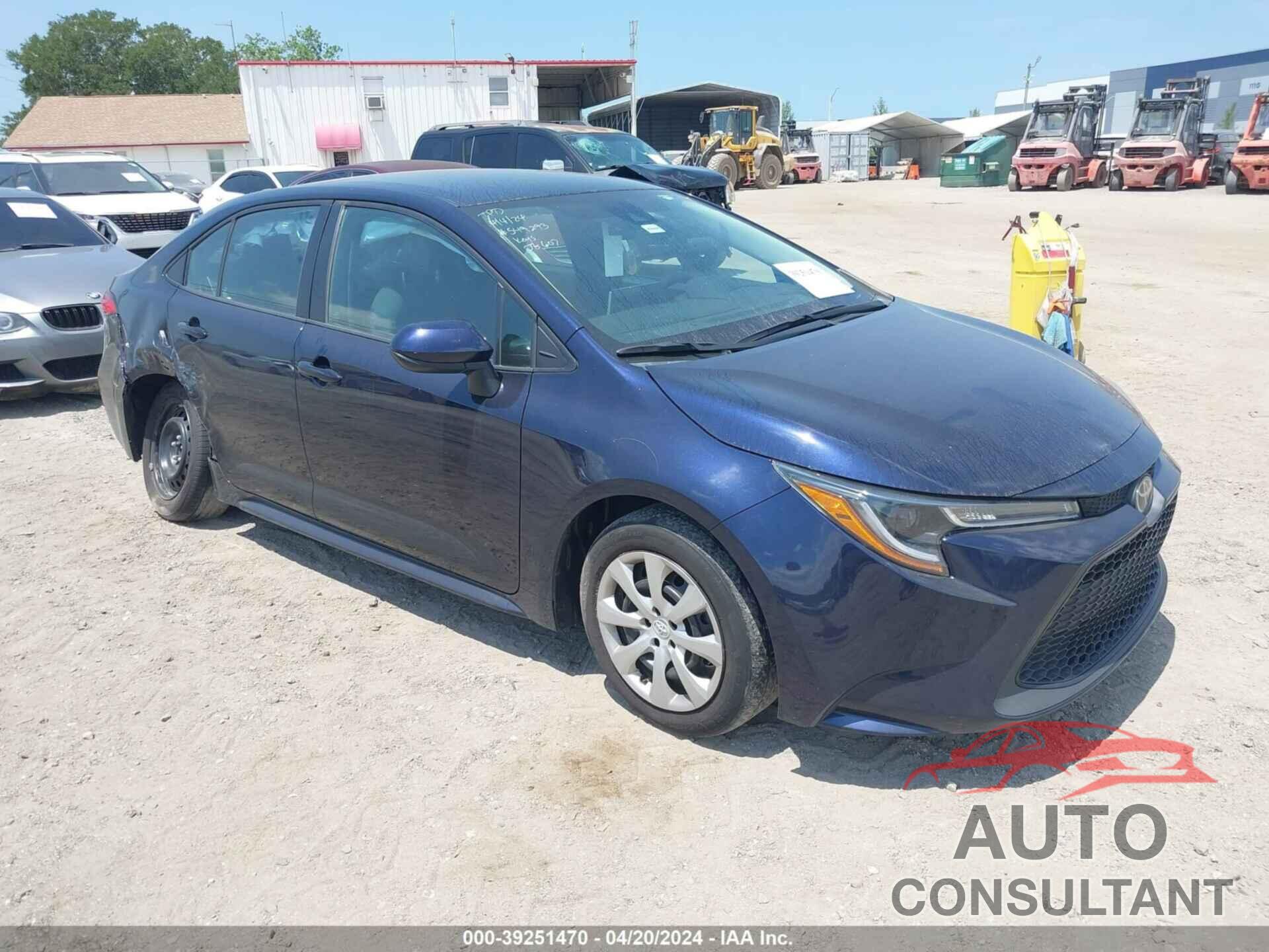 TOYOTA COROLLA 2021 - 5YFEPMAE7MP228494