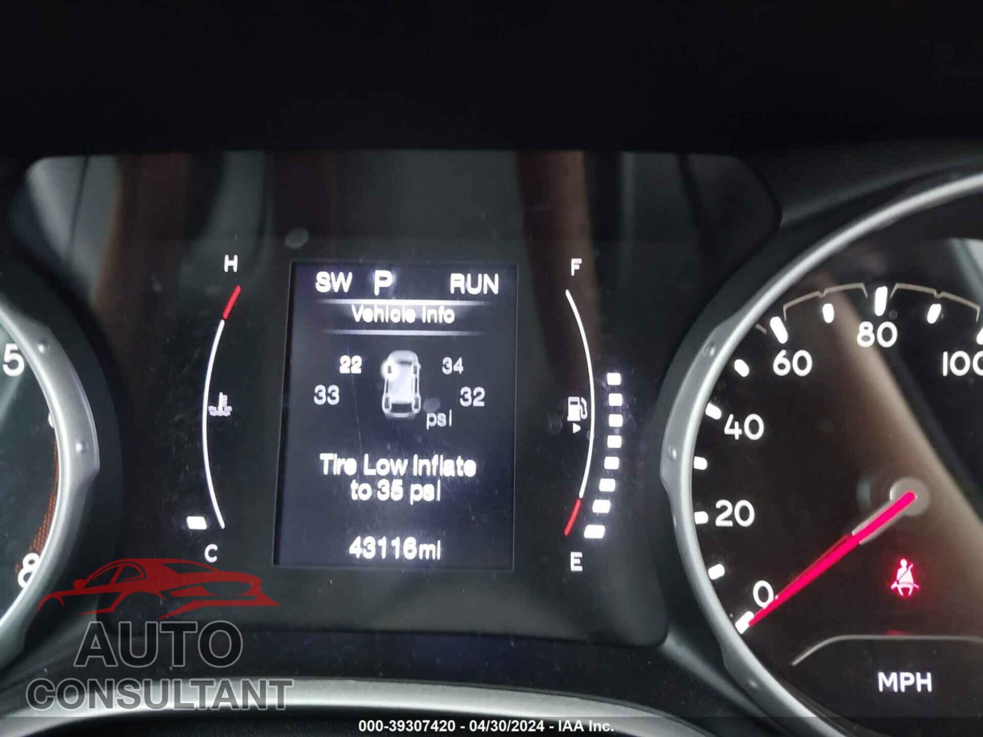 JEEP COMPASS 2020 - 3C4NJCBB8LT142946
