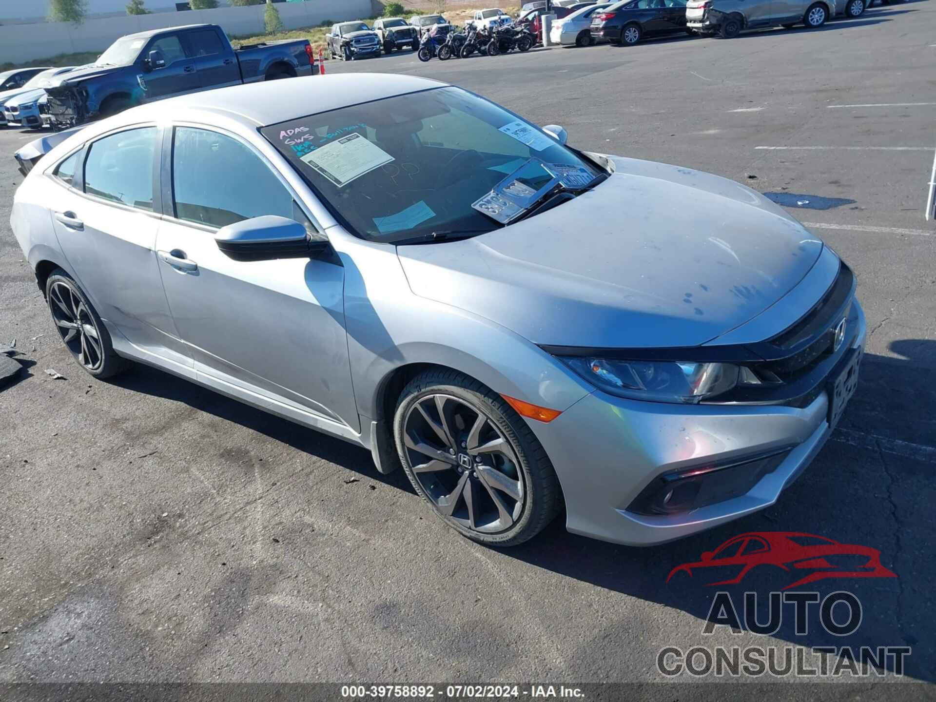 HONDA CIVIC 2021 - 2HGFC2F86MH537419