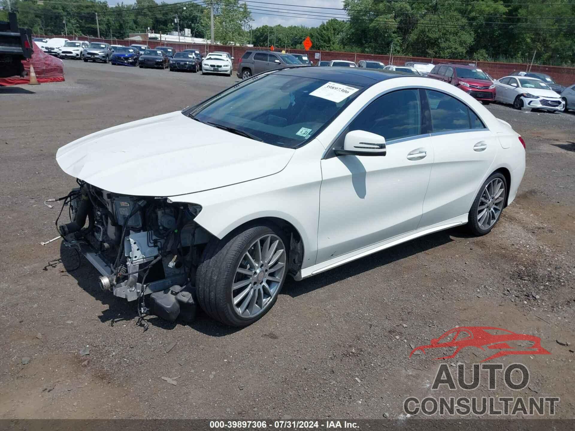 MERCEDES-BENZ CLA 250 2016 - WDDSJ4GB6GN313674