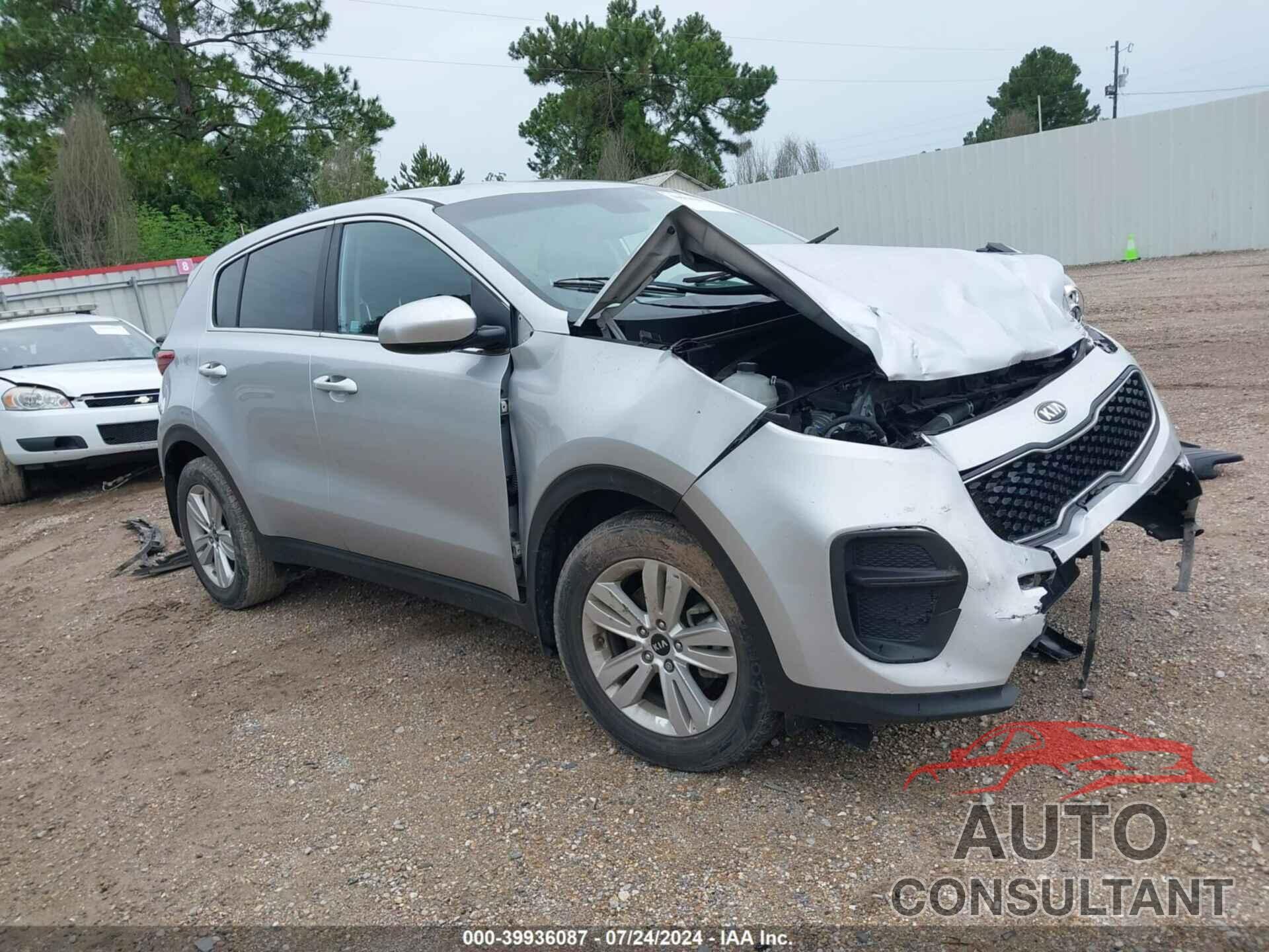 KIA SPORTAGE 2019 - KNDPM3AC6K7622898