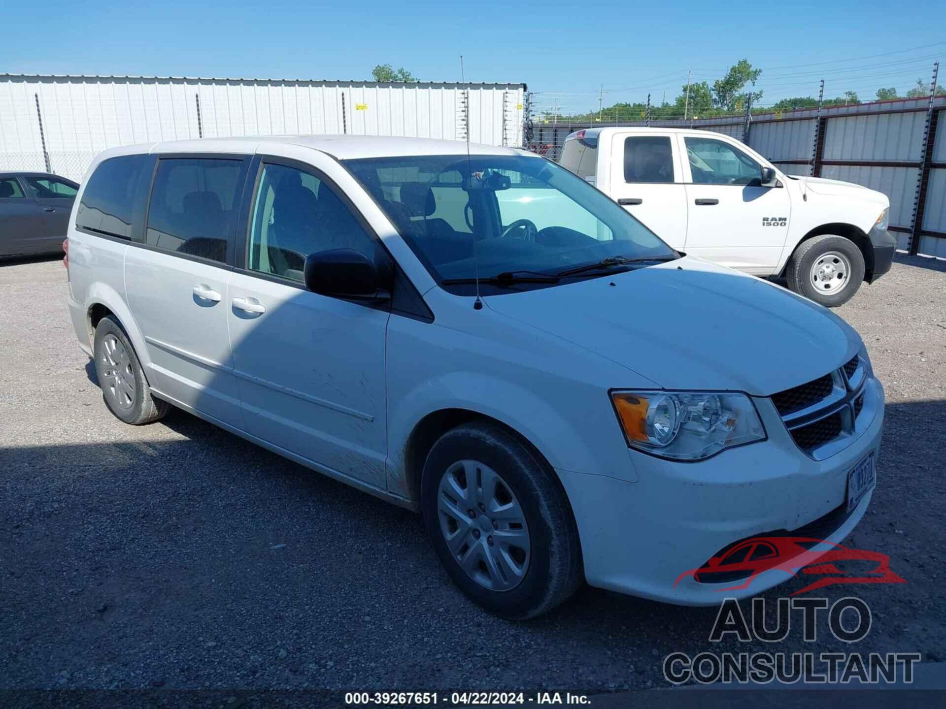 DODGE GRAND CARAVAN 2017 - 2C4RDGBG1HR780512