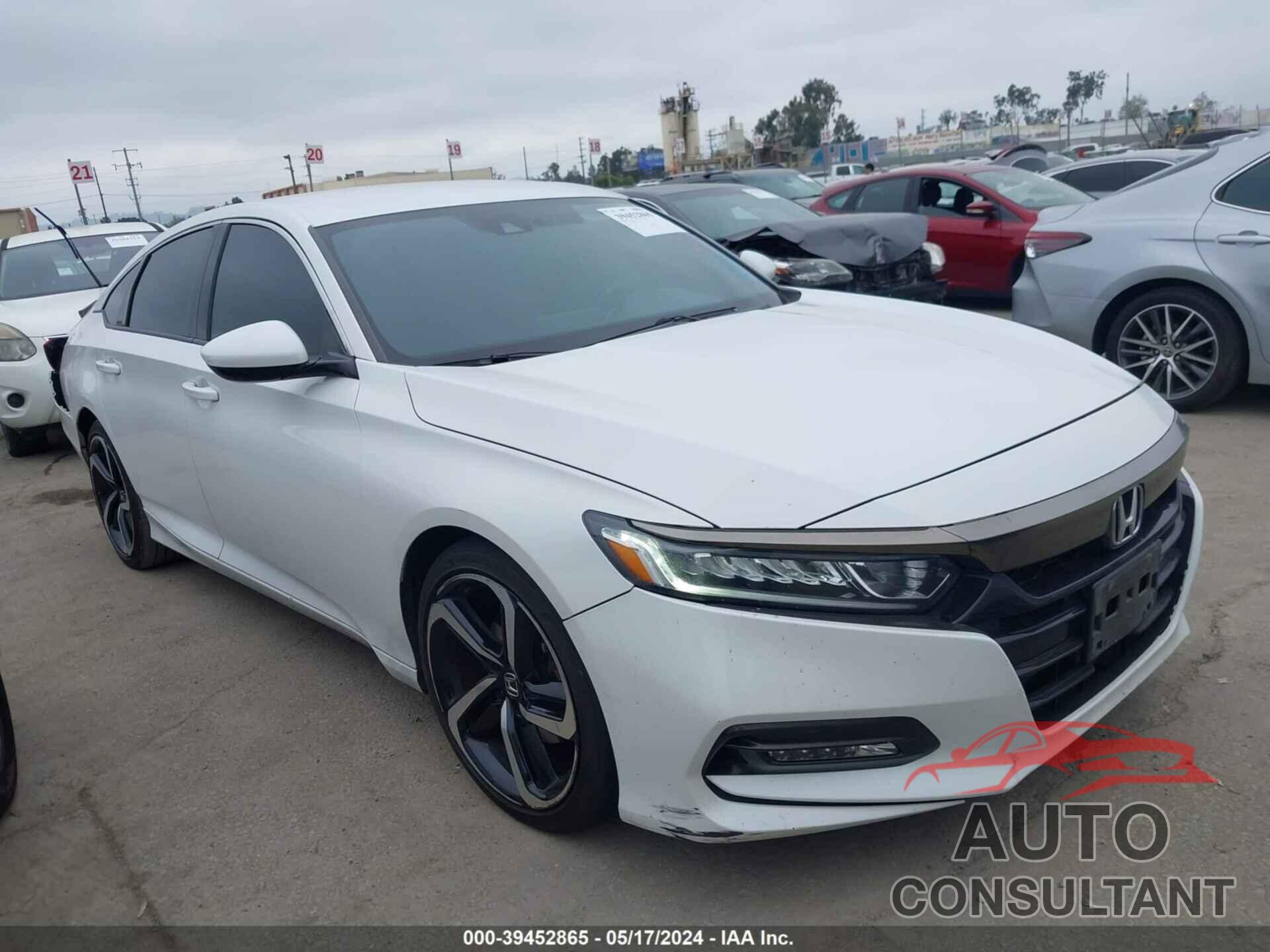 HONDA ACCORD 2019 - 1HGCV1F36KA067142