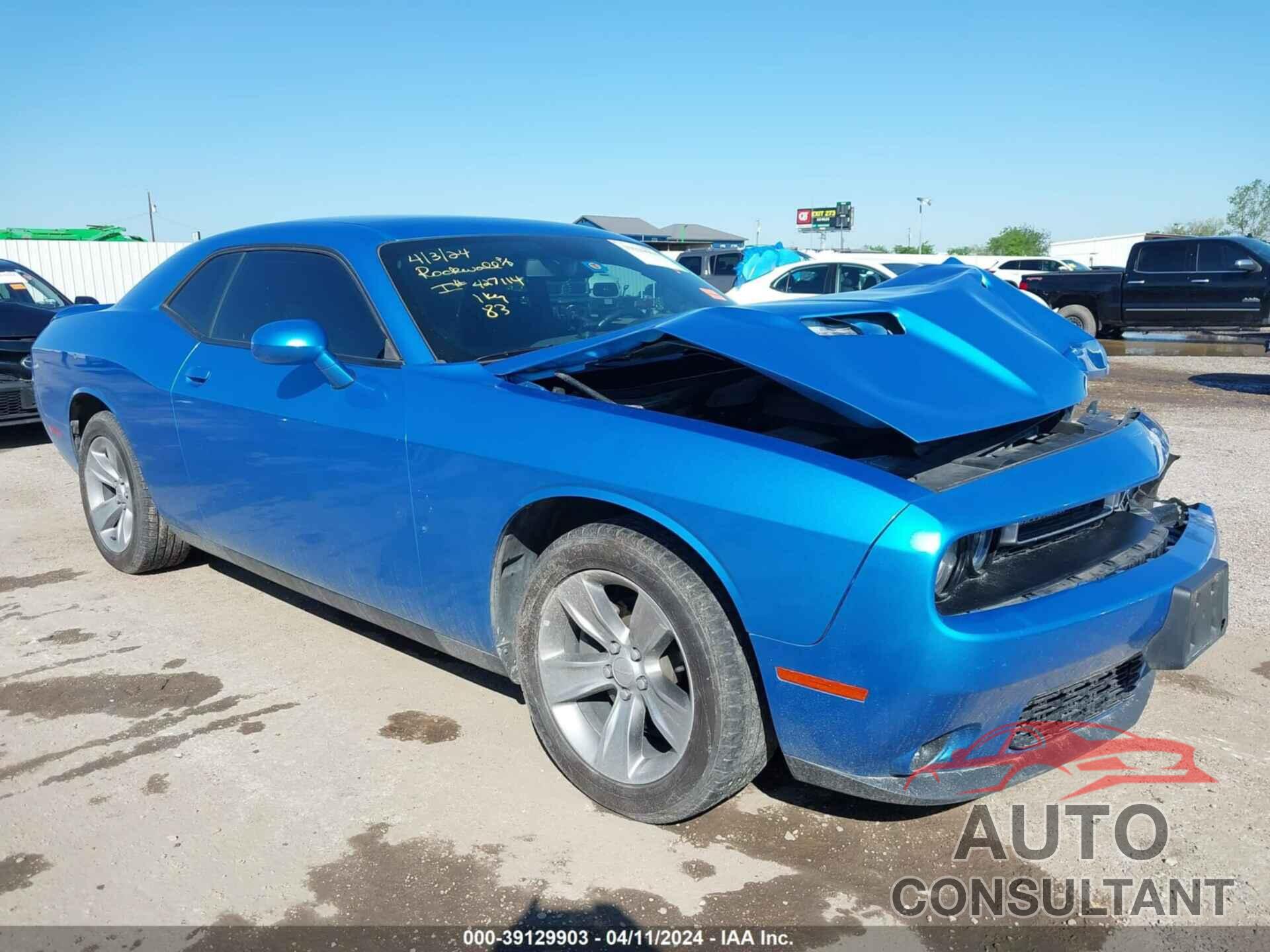 DODGE CHALLENGER 2018 - 2C3CDZAG2JH310315