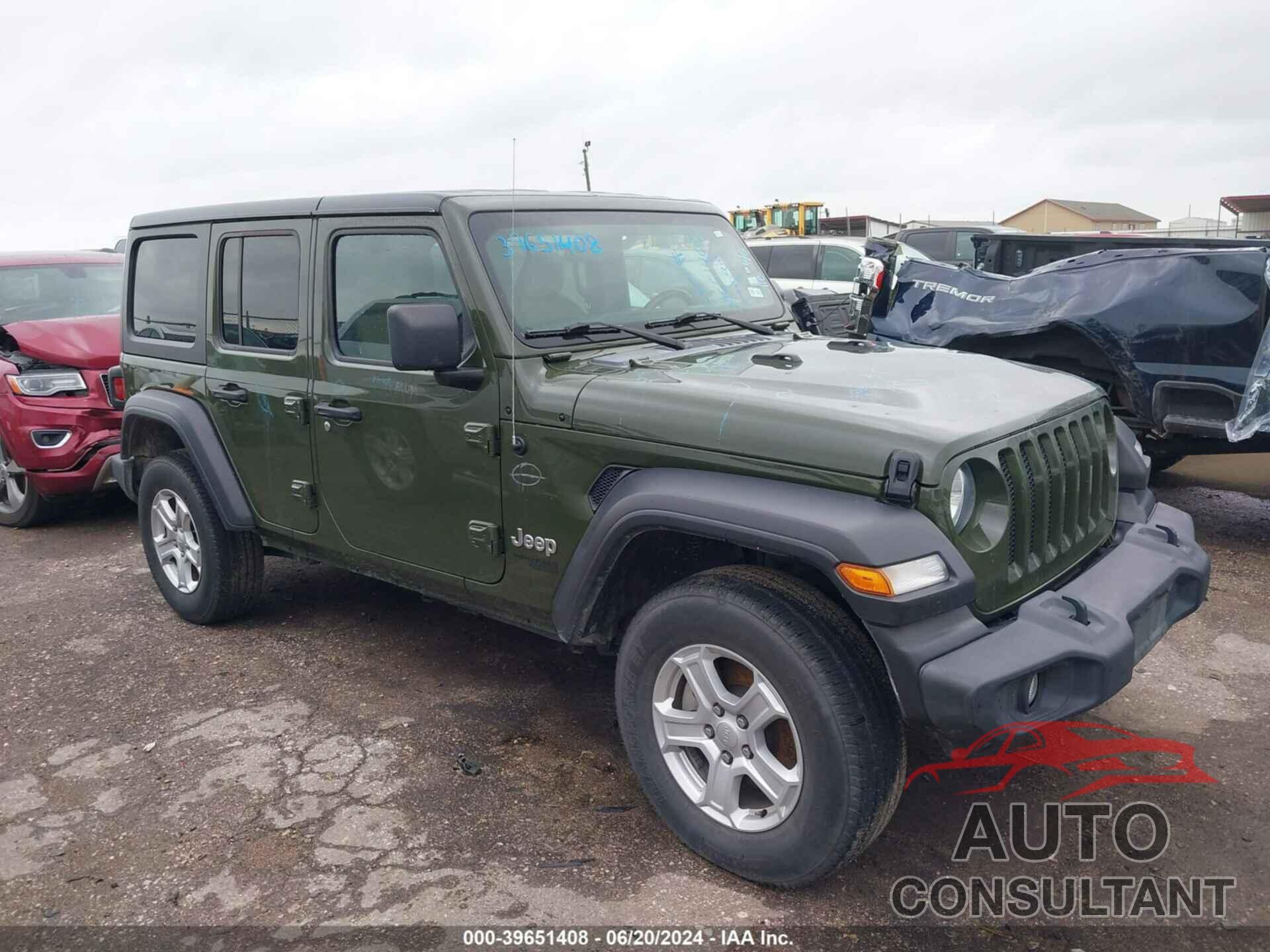 JEEP WRANGLER UNLIMITED 2021 - 1C4HJXDN0MW622051