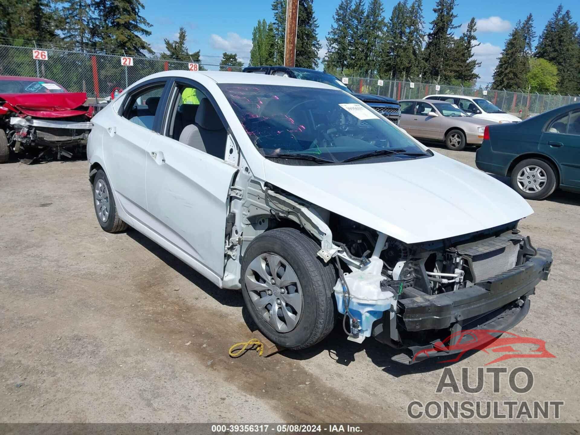 HYUNDAI ACCENT 2017 - KMHCT4AE3HU363897