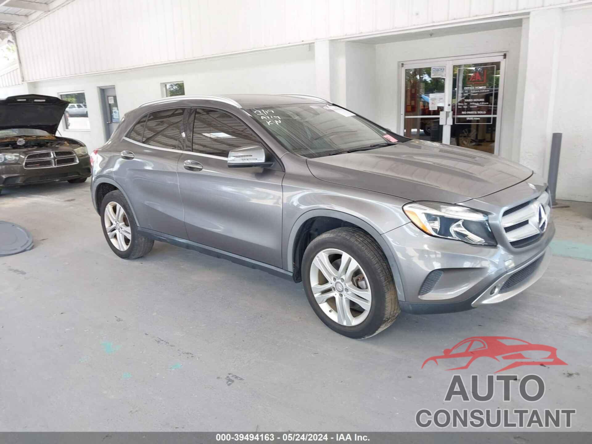 MERCEDES-BENZ GLA 250 2016 - WDCTG4EB2GJ212200