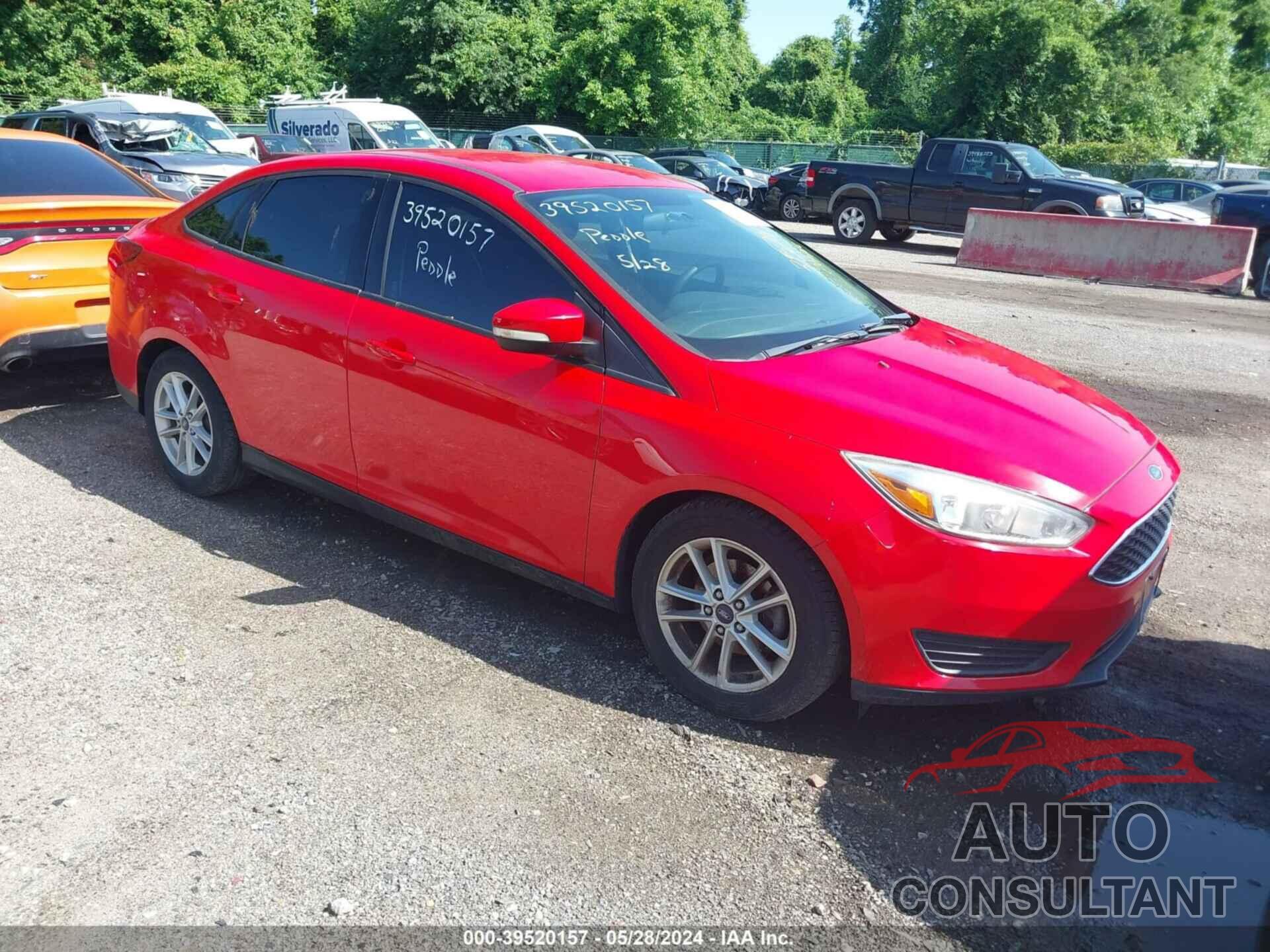 FORD FOCUS 2016 - 1FADP3F21GL286317