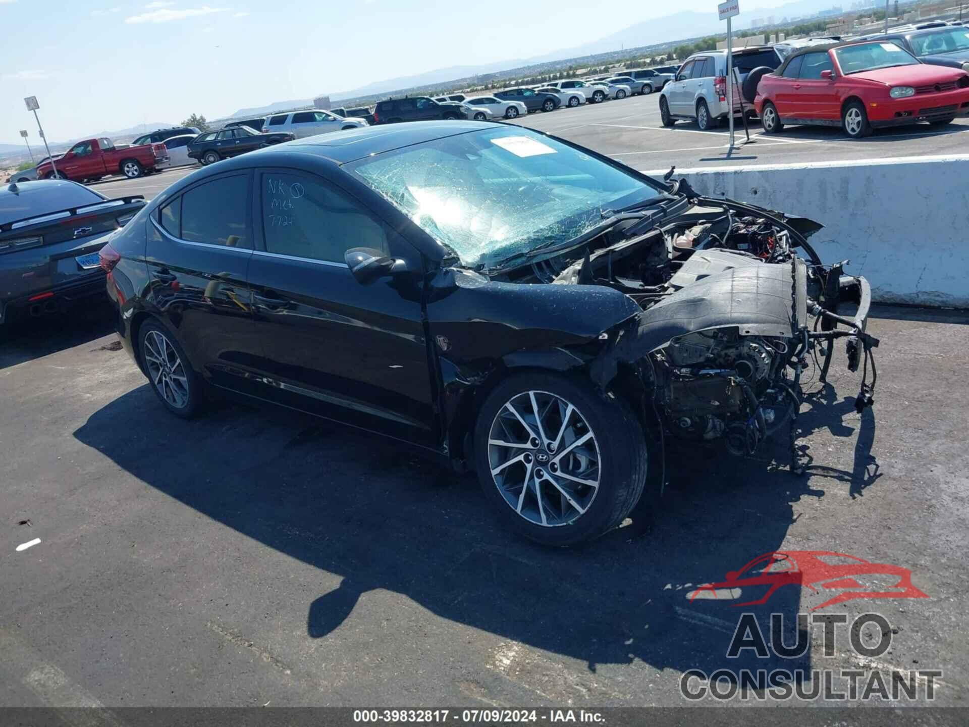 HYUNDAI ELANTRA 2020 - KMHD84LFXLU007547