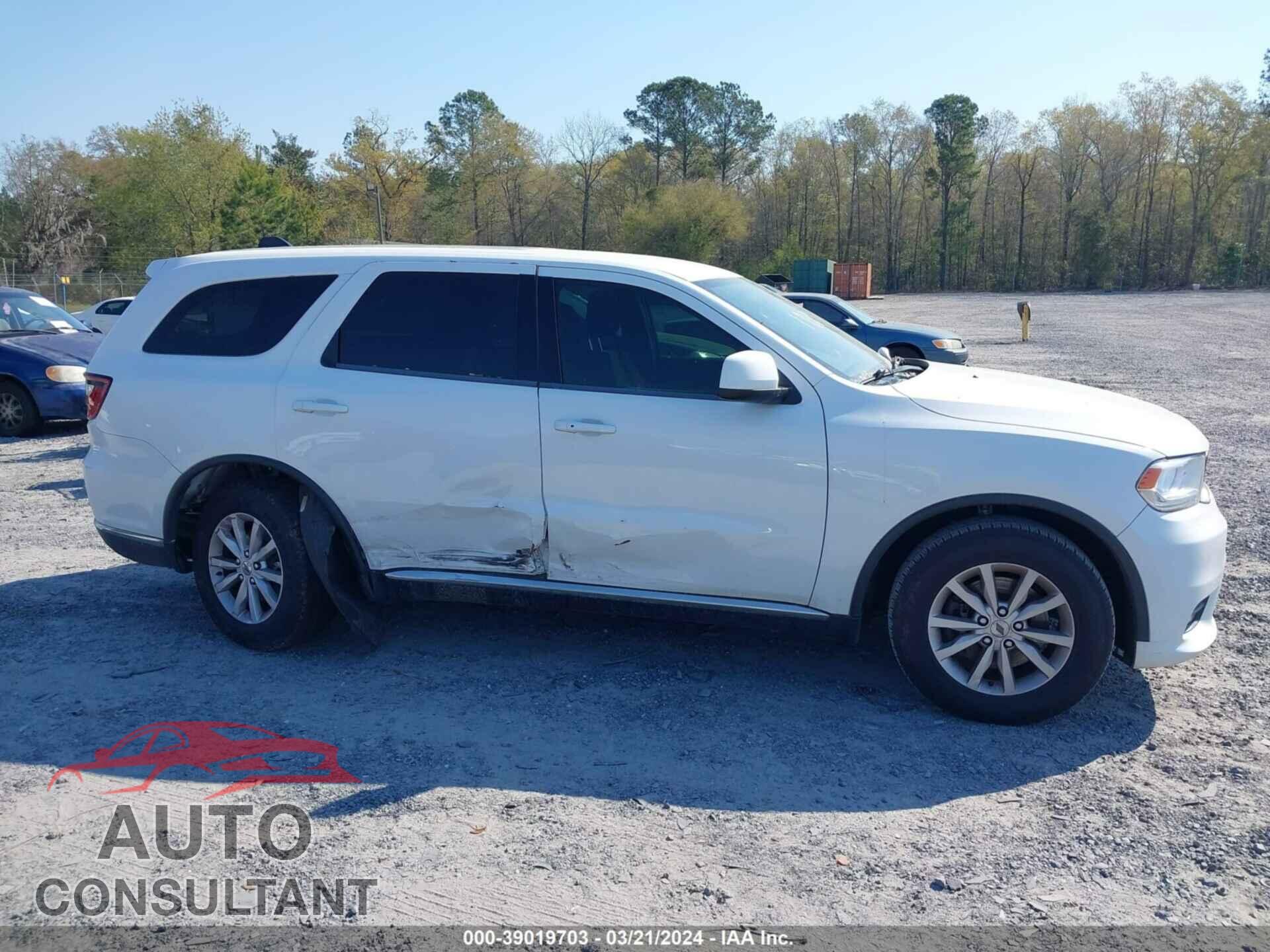 DODGE DURANGO 2019 - 1C4SDJFT8KC771196