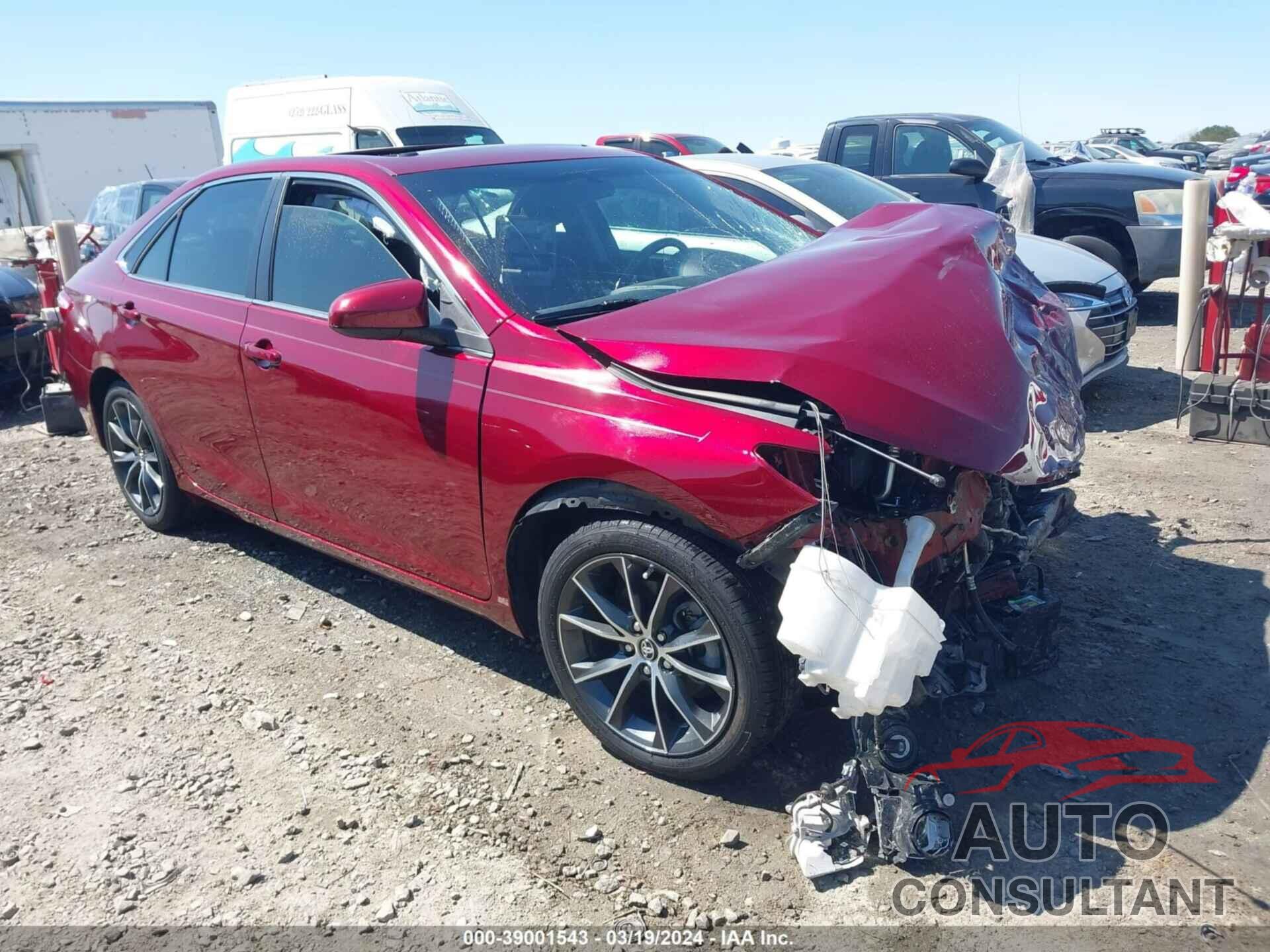 TOYOTA CAMRY 2017 - 4T1BF1FK1HU646587