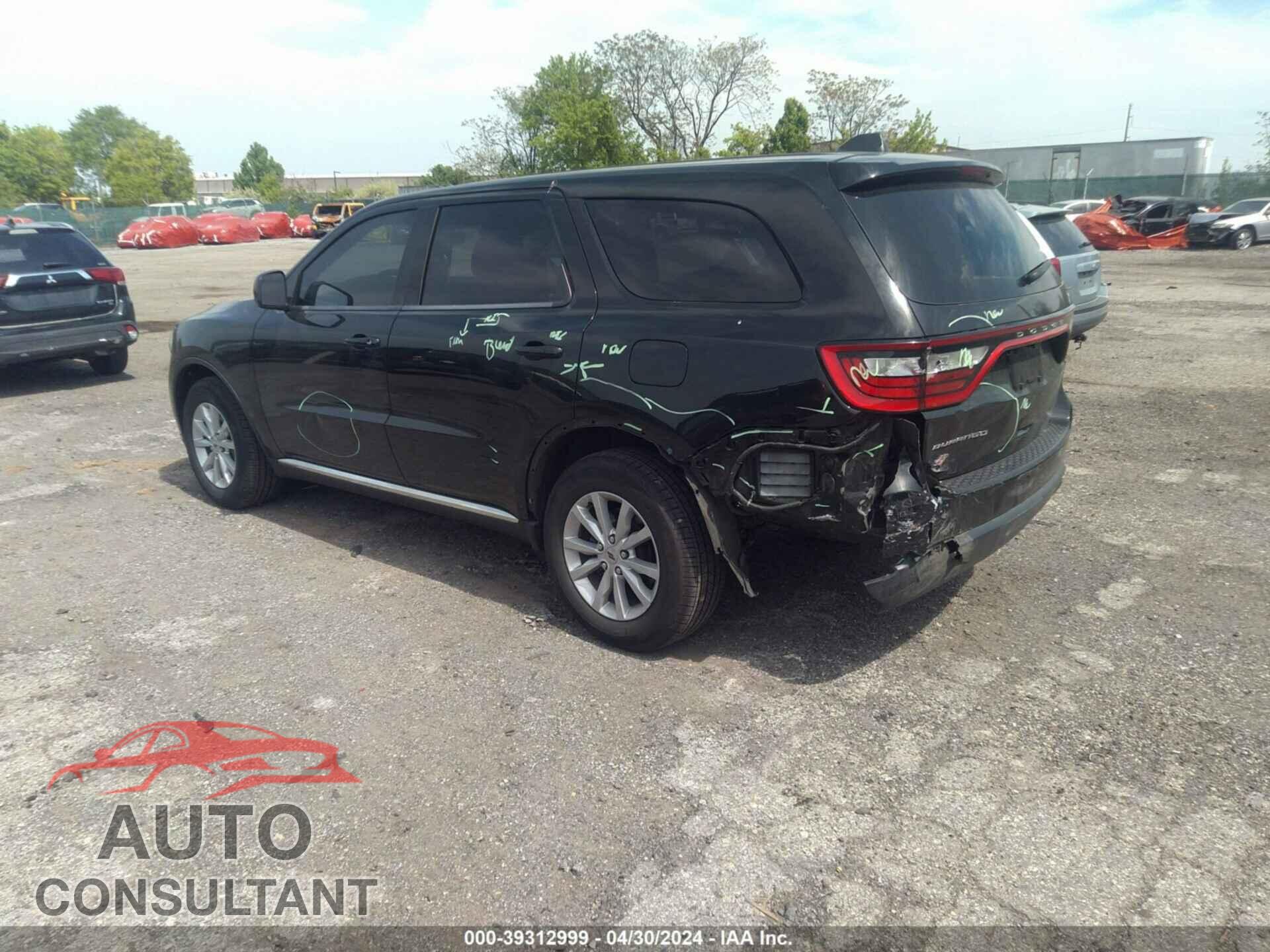 DODGE DURANGO 2020 - 1C4RDJAG1LC309332