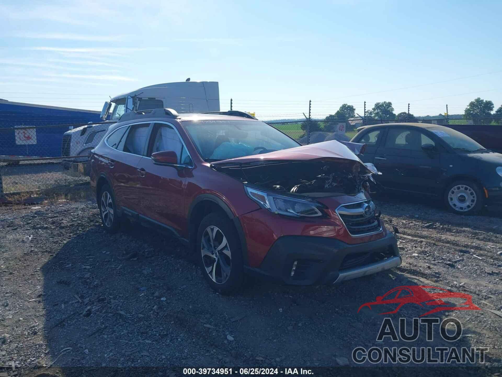 SUBARU OUTBACK 2022 - 4S4BTANC5N3279519