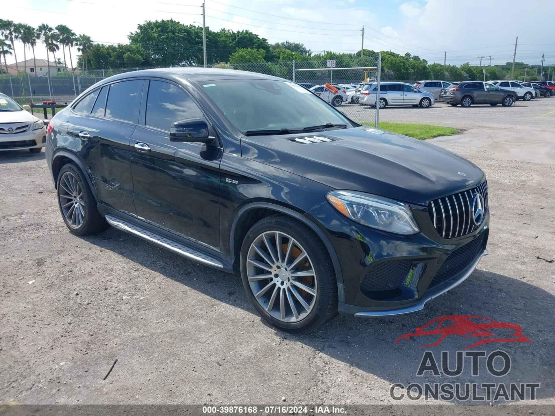 MERCEDES-BENZ AMG GLE 43 COUPE 2017 - 4JGED6EB3HA082301