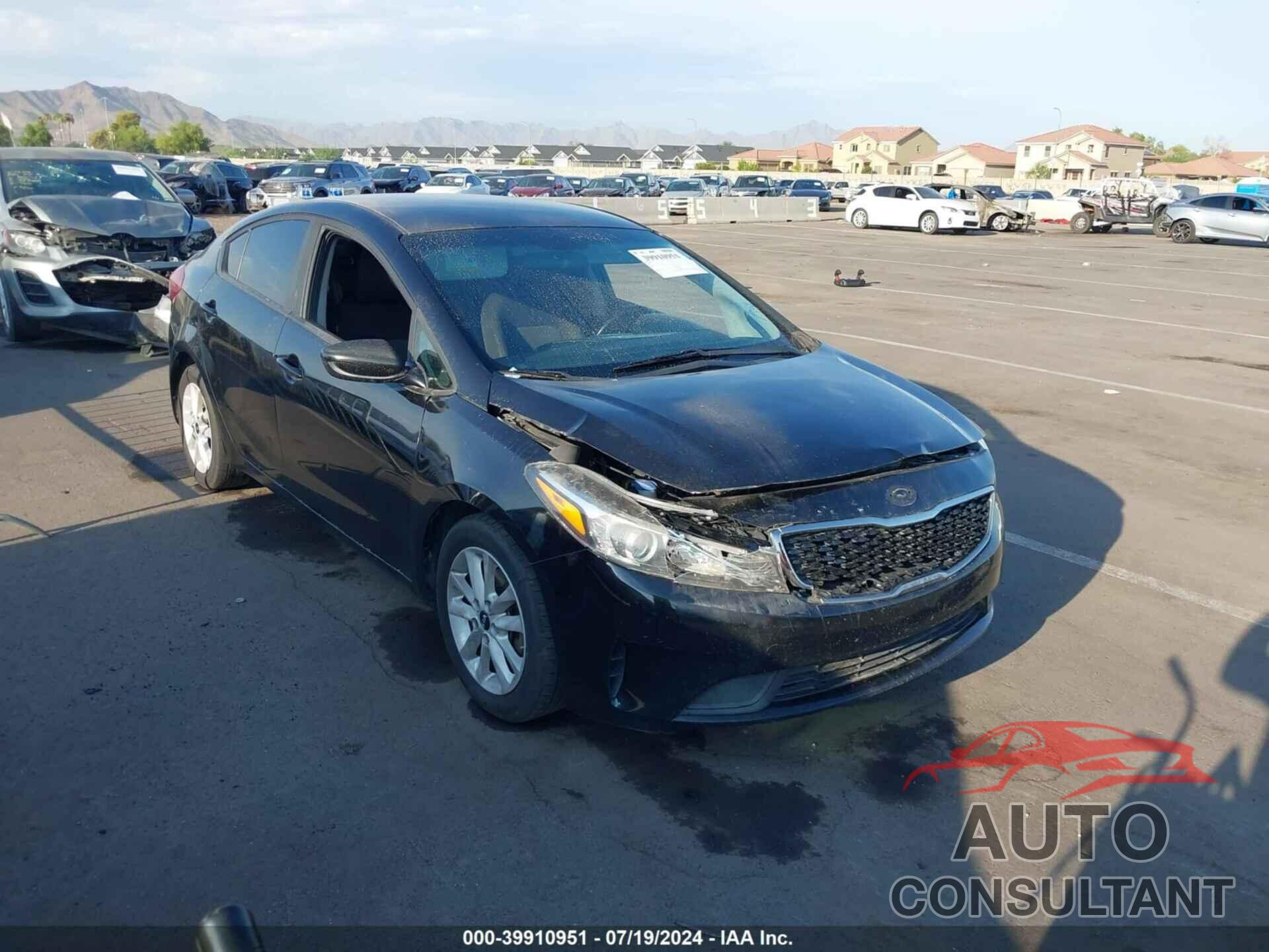 KIA FORTE 2017 - 3KPFL4A76HE028456